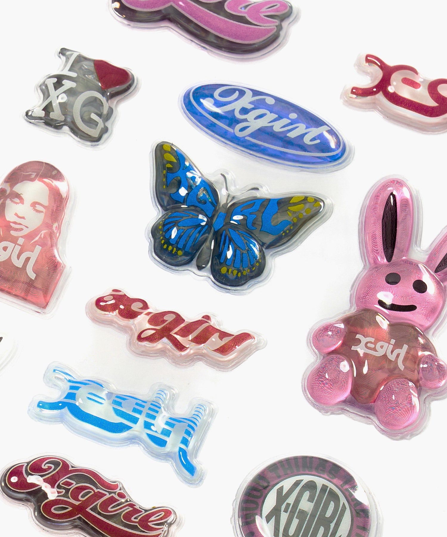 X-GIRL 3D STICKER