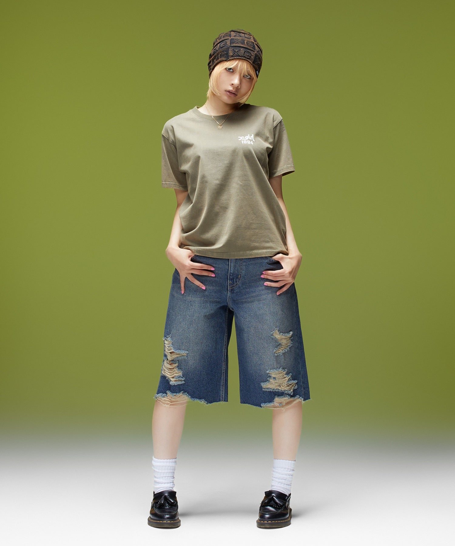 FADED STENCIL LOGO S/S TEE