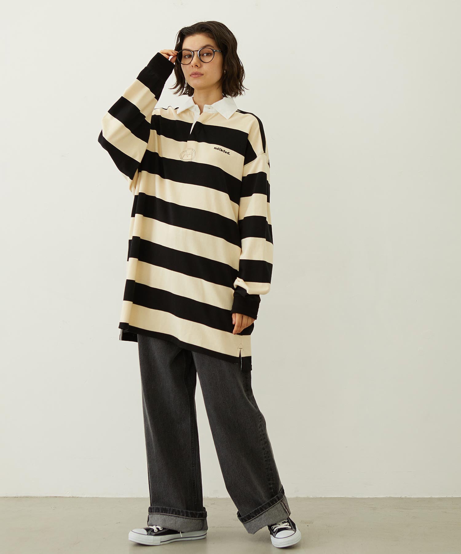 STRIPED RUGBY SHIRT