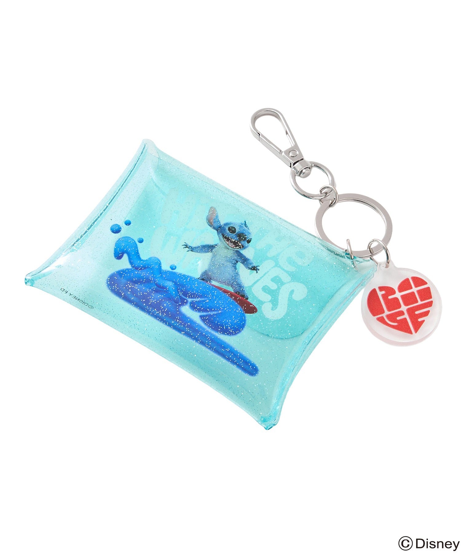 【WEB・一部店舗限定】STITCH/SCRUMP/CLEAR POUCH&CHARM SET