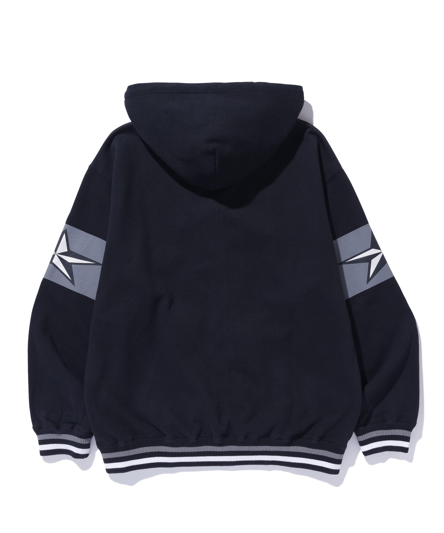 VARSITY ZIP HOODED SWEATSHIRT