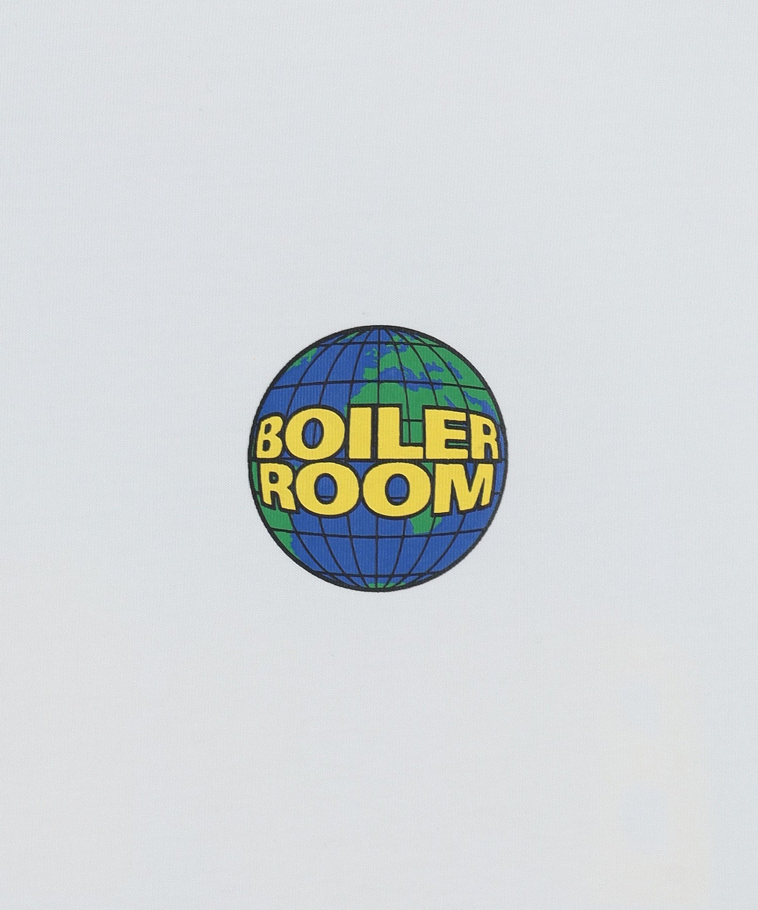 BOILER ROOM/ボイラールーム/GLOBE LOGO T-SHIRT AW25SS35WHT