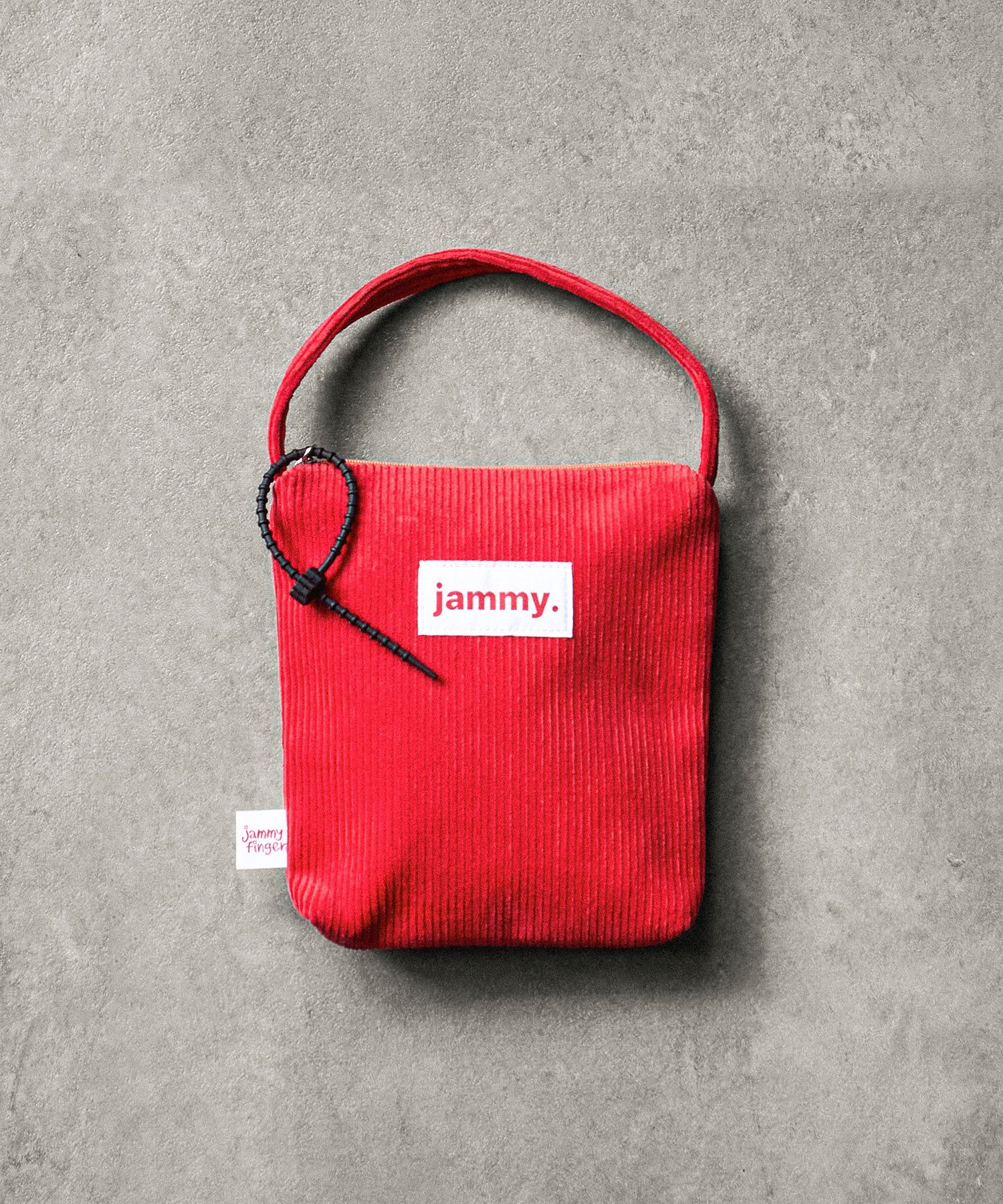 JAMMY FINGER/CORDUROY SMALL BAG