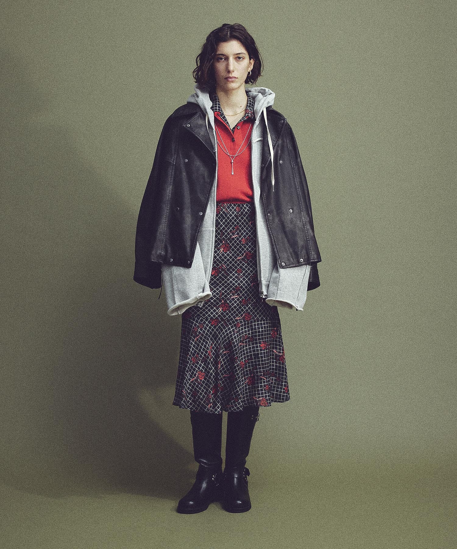 CREOLME/RIB HENRY NECK PULLOVER