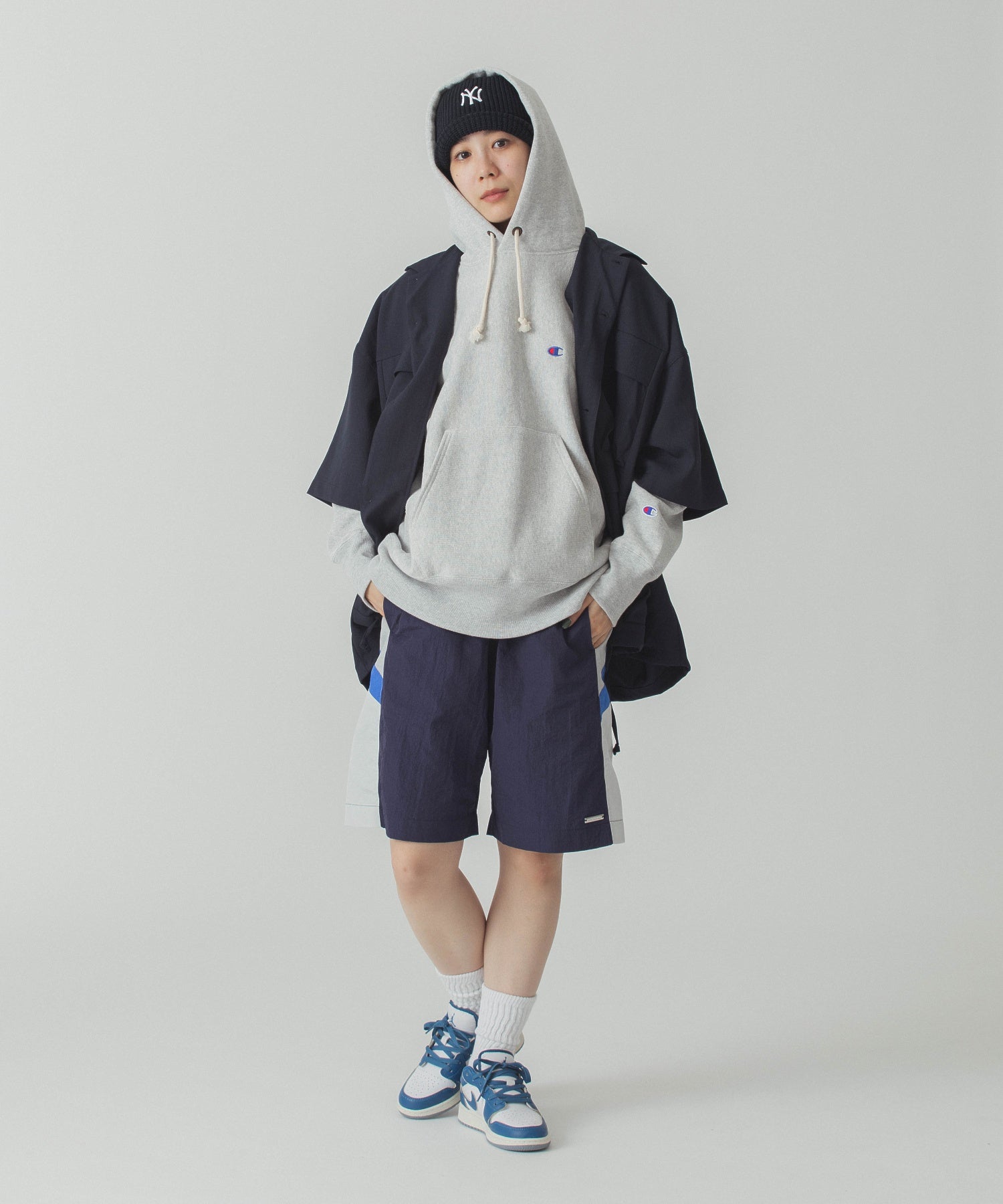 Champion/チャンピオン/REVERSE WEAVE R HOODED SWEATSHIRT/C3-Y133