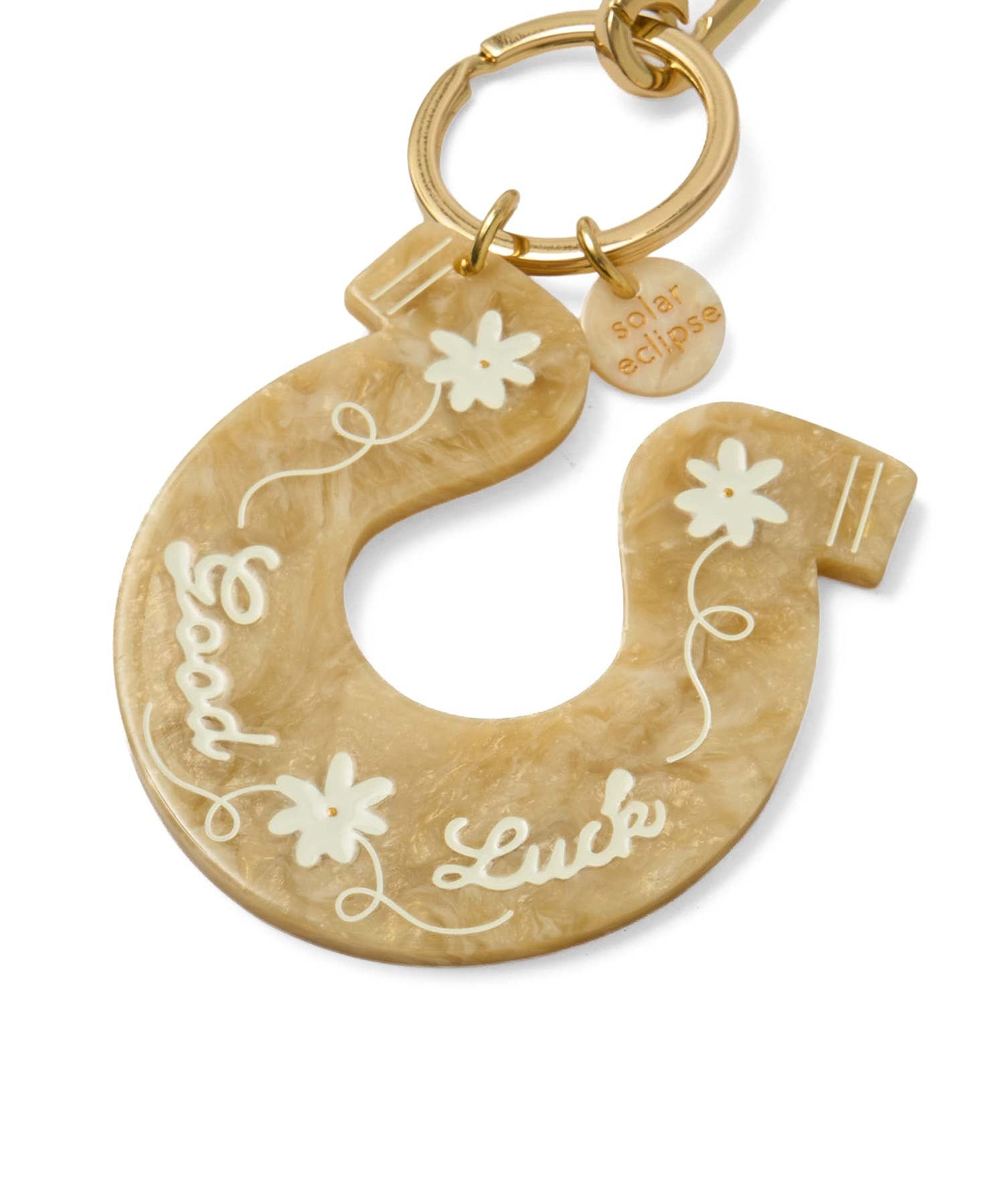 SOLAR ECLIPSE/HAND-PAINTED BAG CHARM