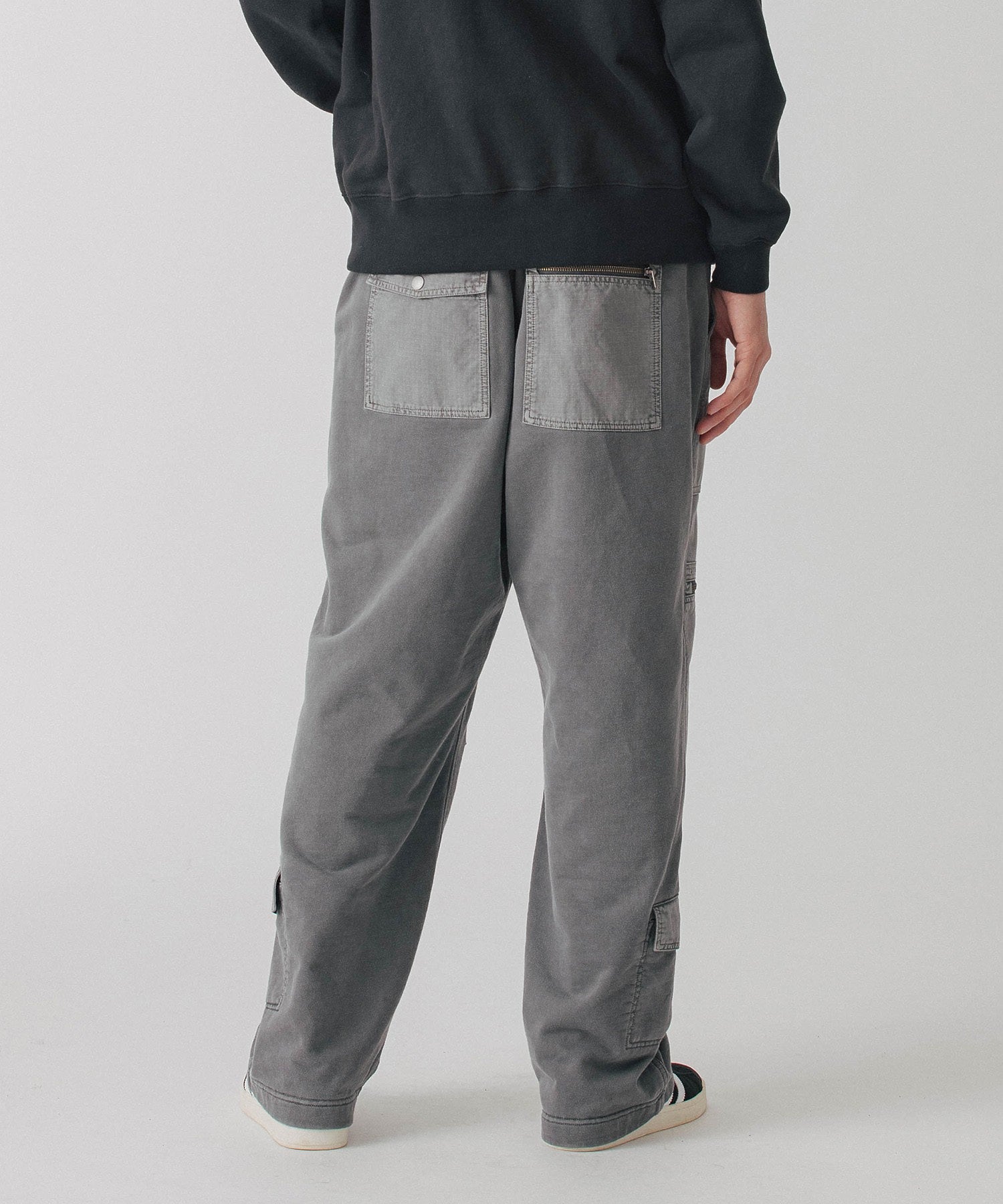 GARMENT DYED SWEAT FLIGHT PANTS