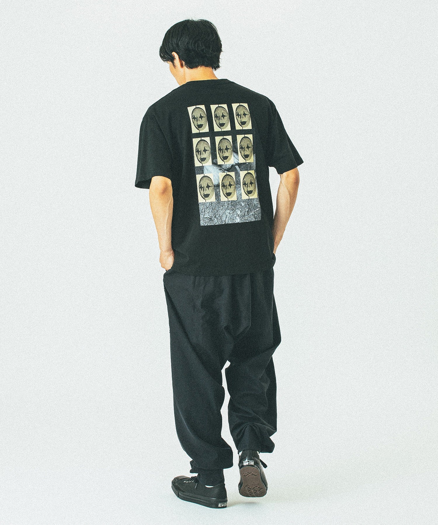 LOOSE JOINTS/ルーズジョインツ MISHA HOLLENBACH-WHAT DID YOU DO AT THE FOUNTAIN S/S TEE LS25JS001MH