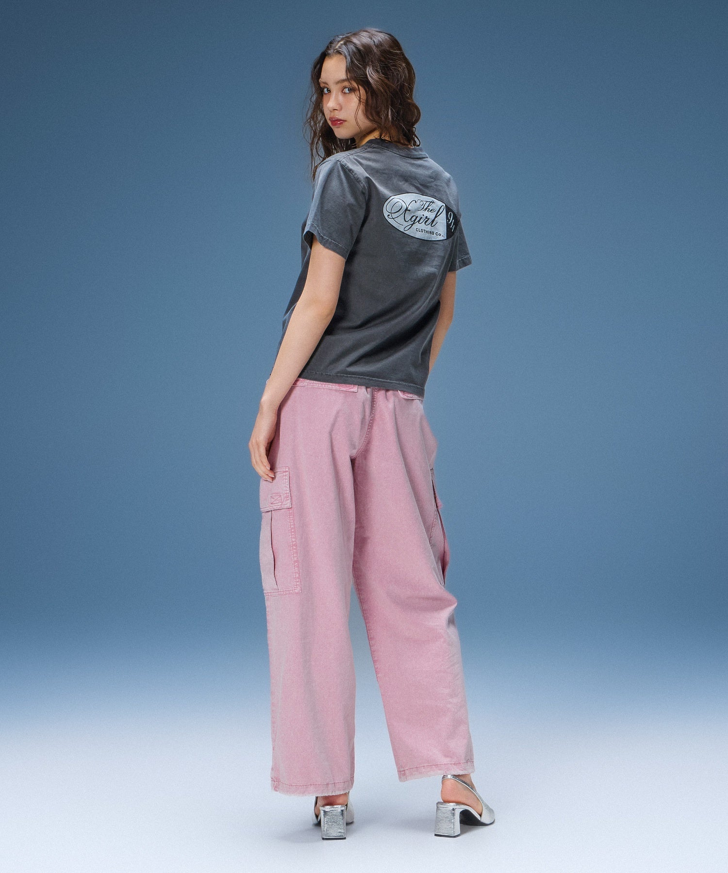FADED OVAL LOGO S/S TEE