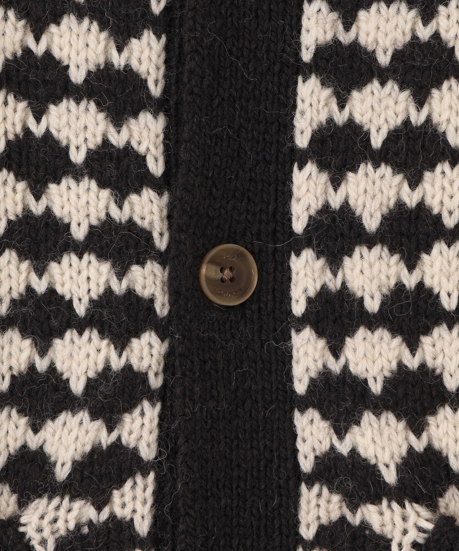 WAX LONDON/ワックスロンドン/WALKER CARDIGAN | BUBBLE KT AW25-KNT-WLR-BWM-BLE