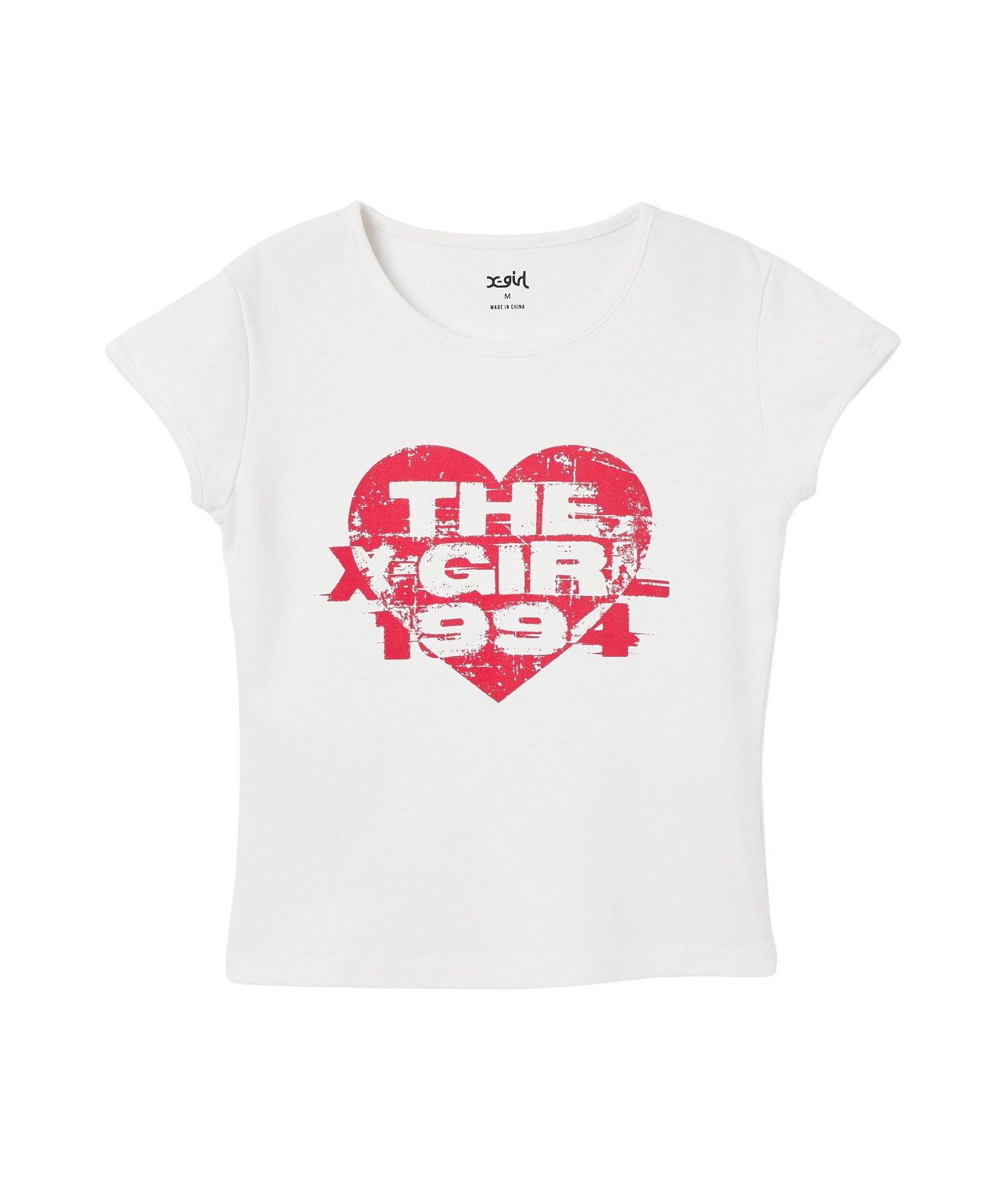 GRUNGE HEART S/S BABY TEE