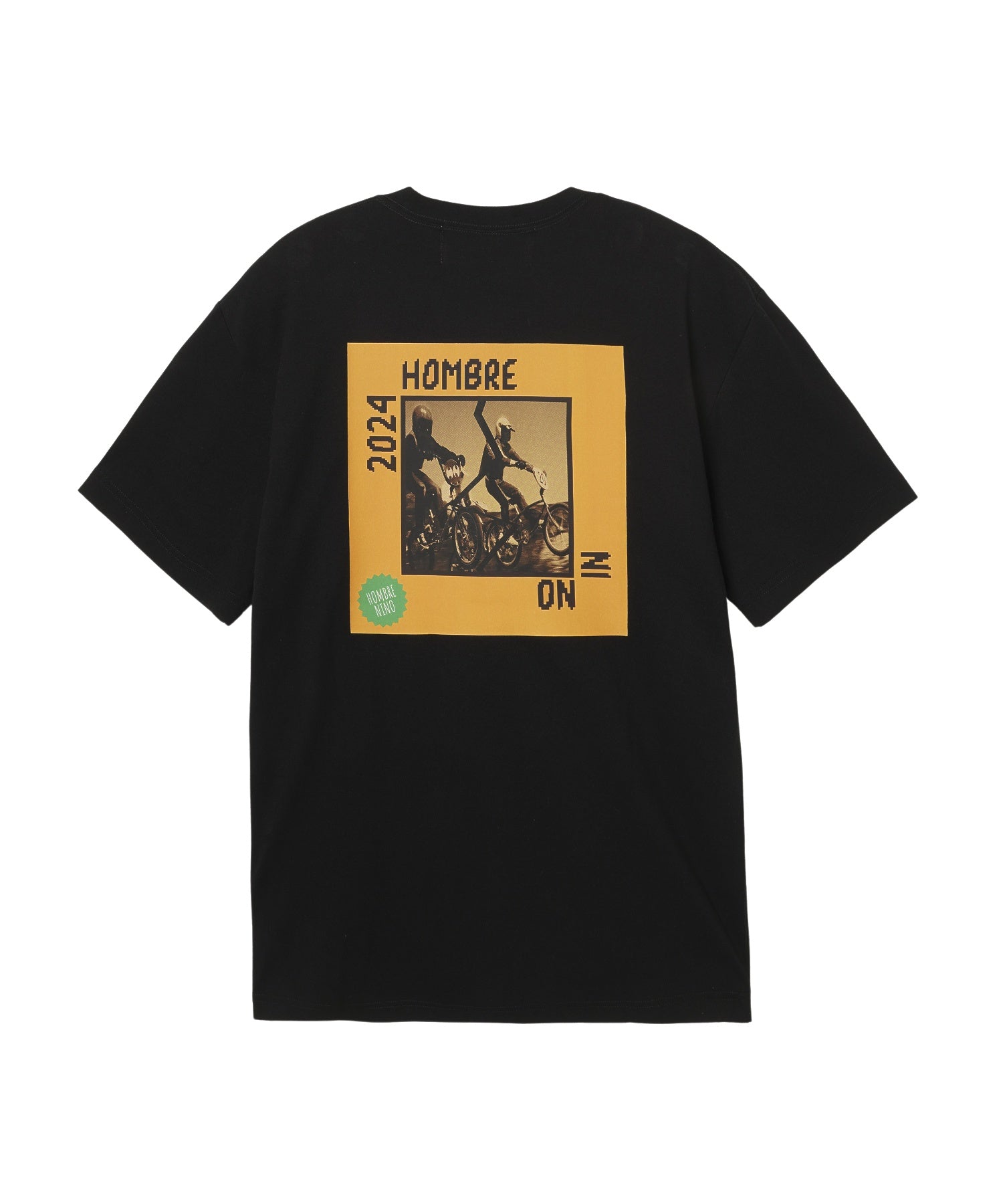 Hombre Nino/オンブレニーニョ/S/S PRINT TEE/BIKE/HN0241-CT0017
