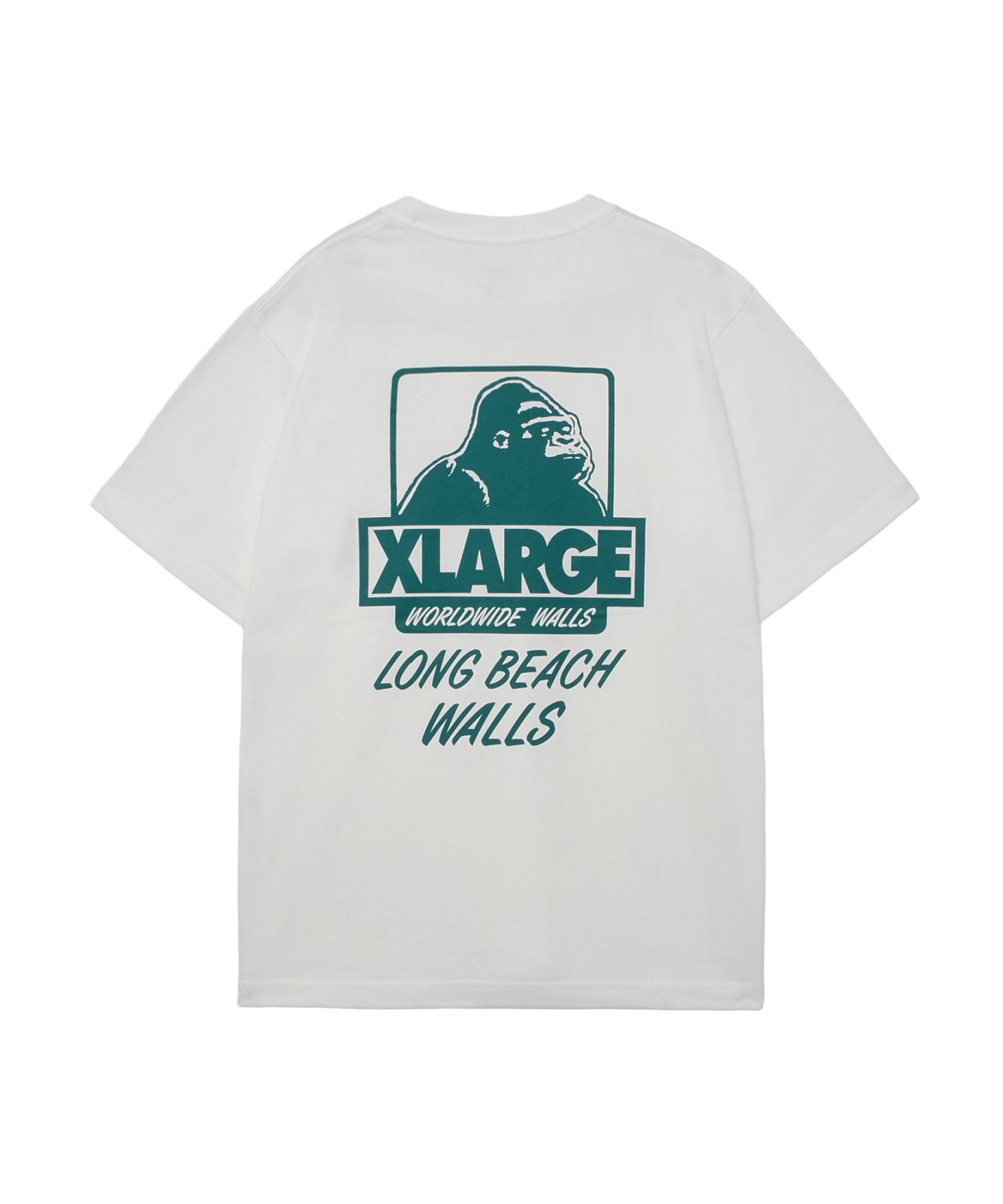 XLARGE x LONG BEACH WALLS S/S TEE calif-ART