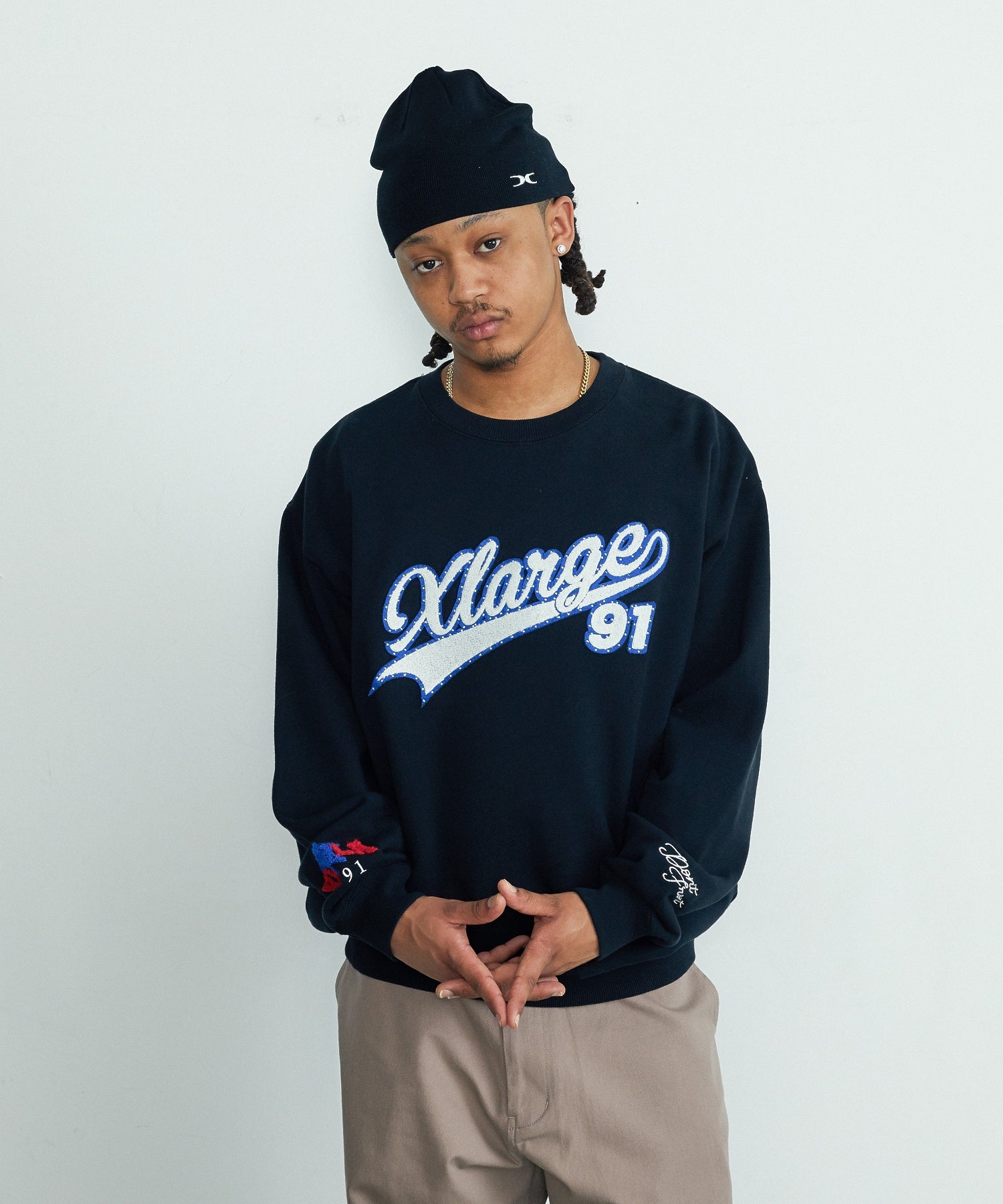 BASEBALL CREWNECK SWEATSHIRT
