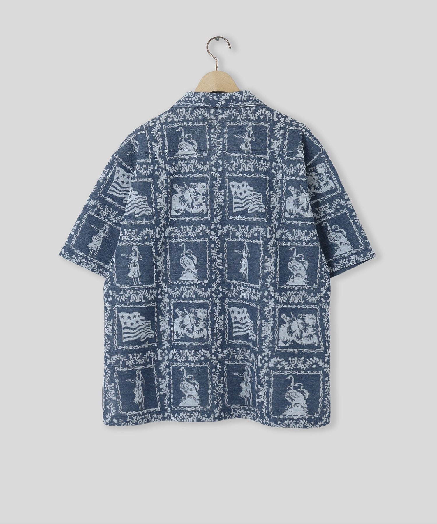 gimcontext/ジム コンテキスト/Aloha Open Collar Knit Shirt 26105310