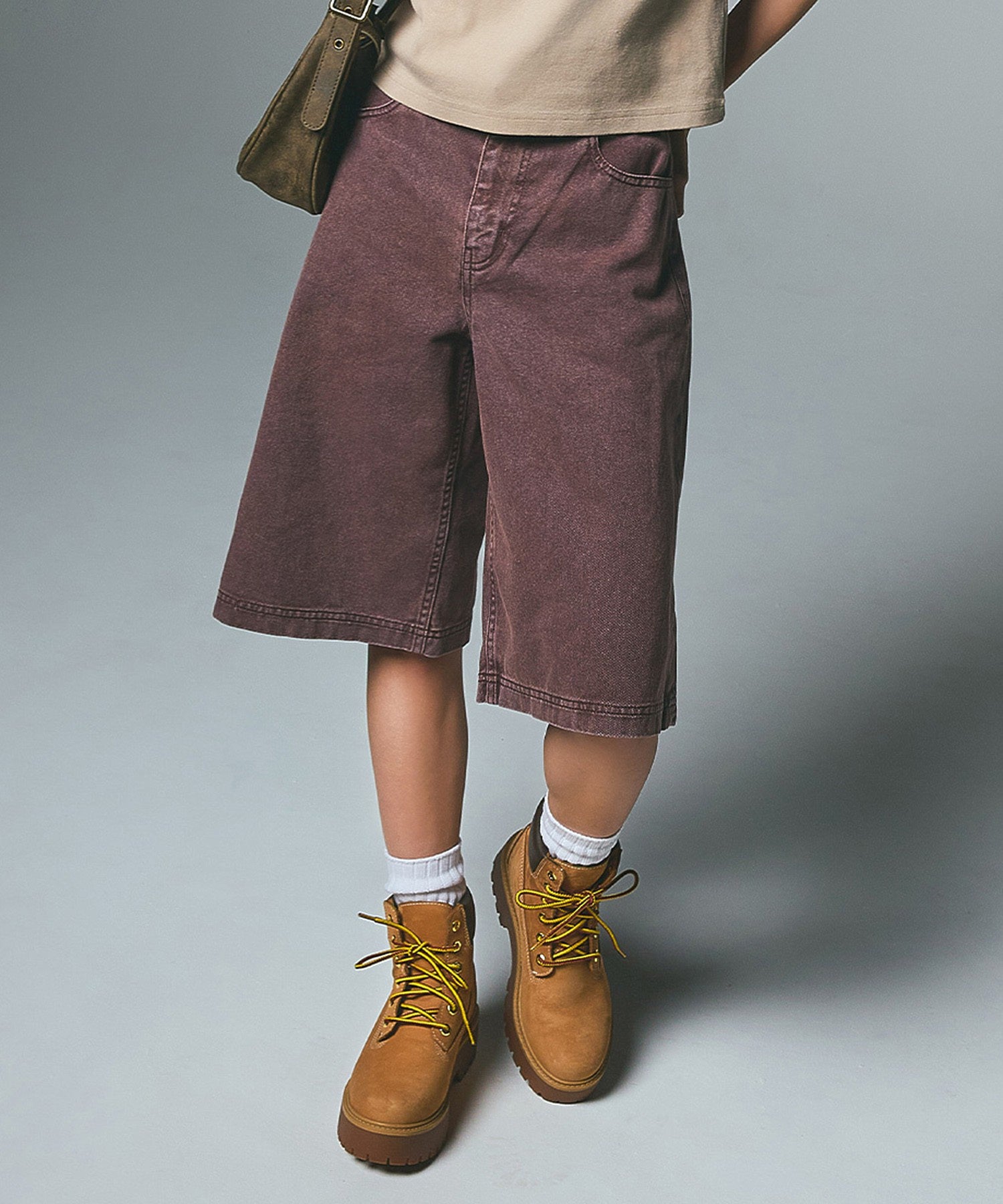 FADED HALF PANTS