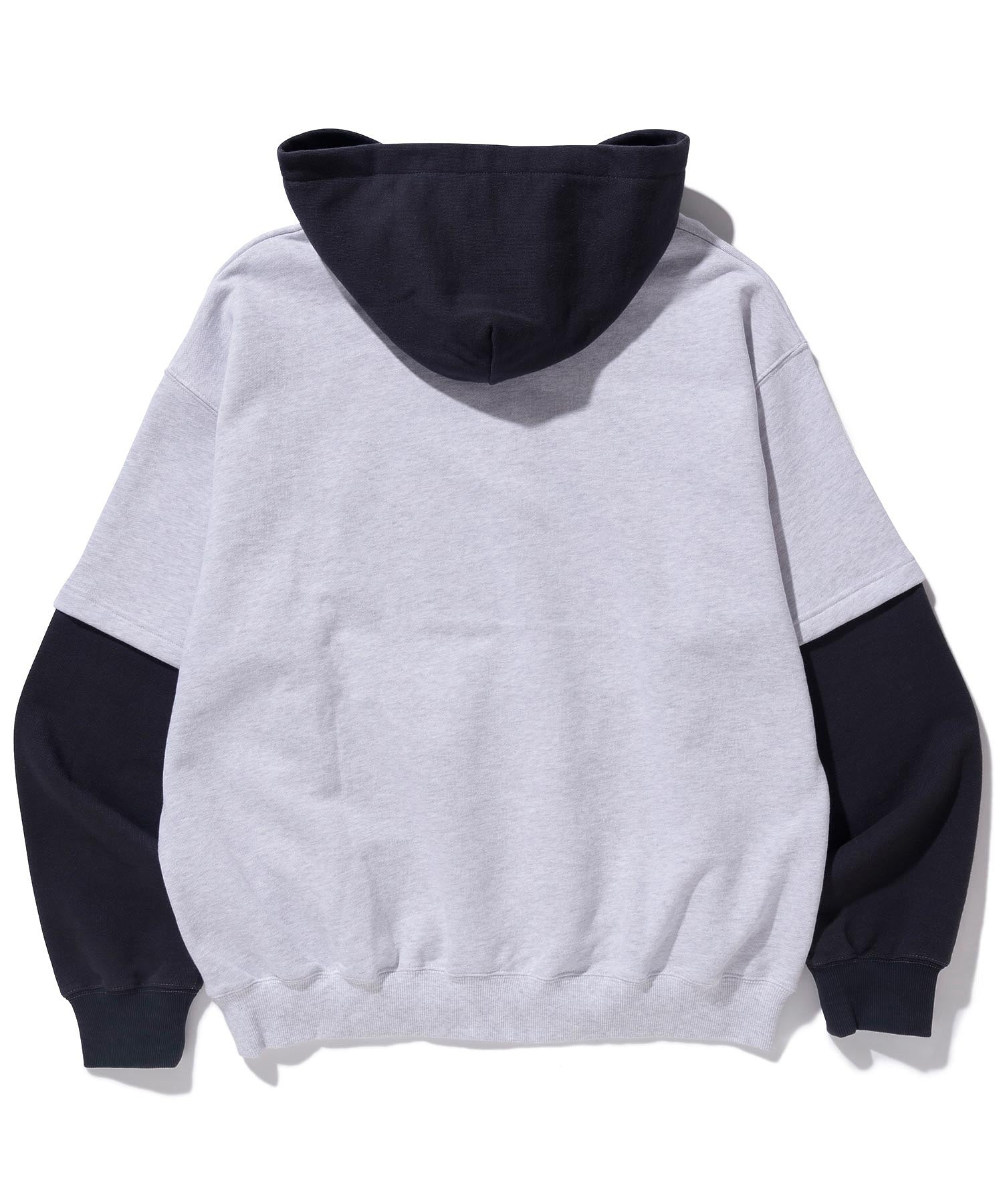 LAYERED HOODED SWEAT XLARGE