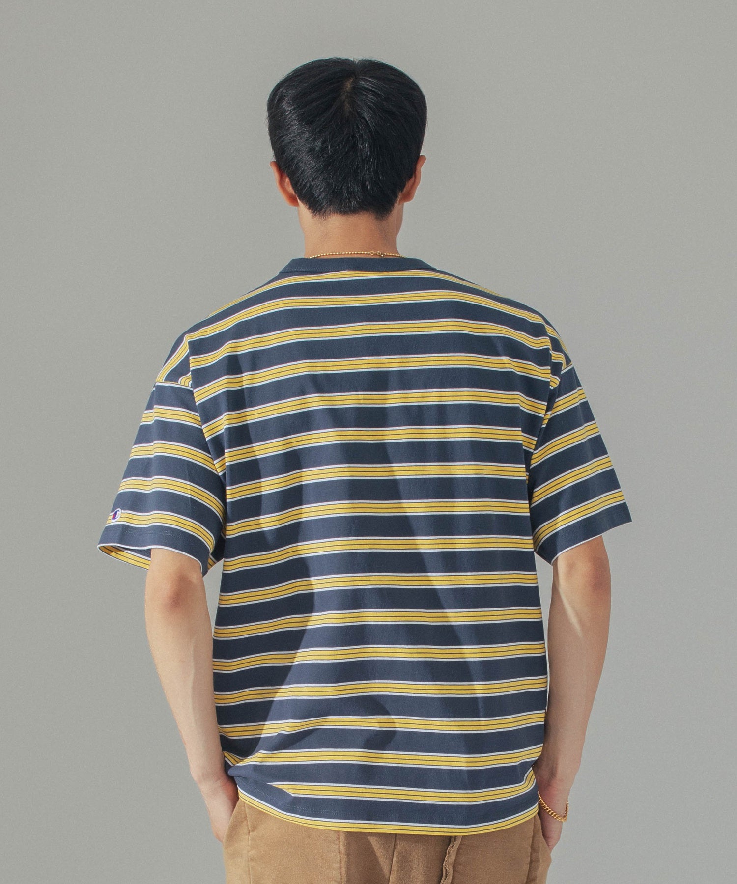 CHAMPION/チャンピオン/BORDER SHORT SLEEVE T-SHIRT/C3-Z332