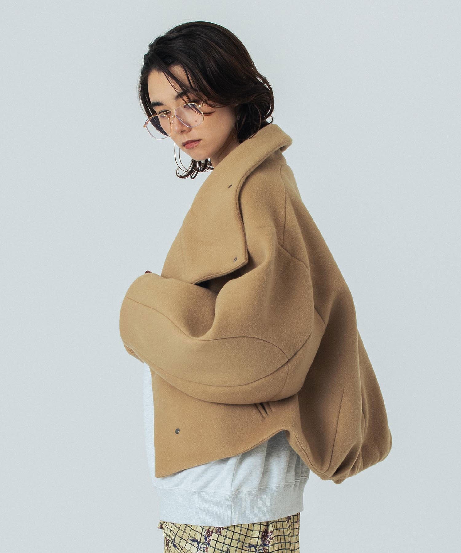 model:172cm 着用サイズ:M