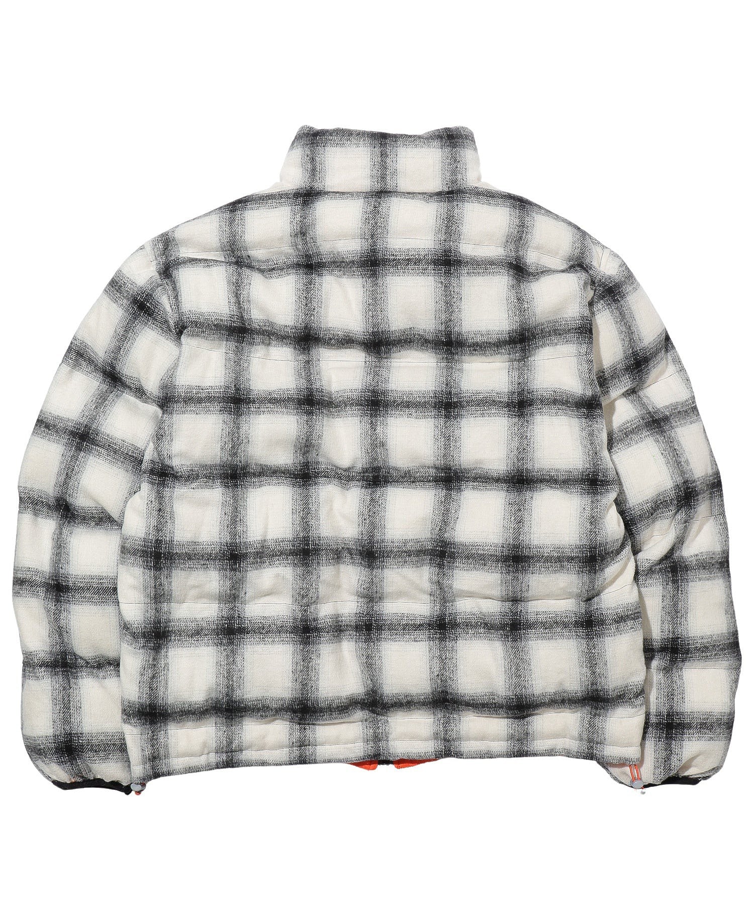 BUTTER/バター/Reversible Plaid Puffer Jacket