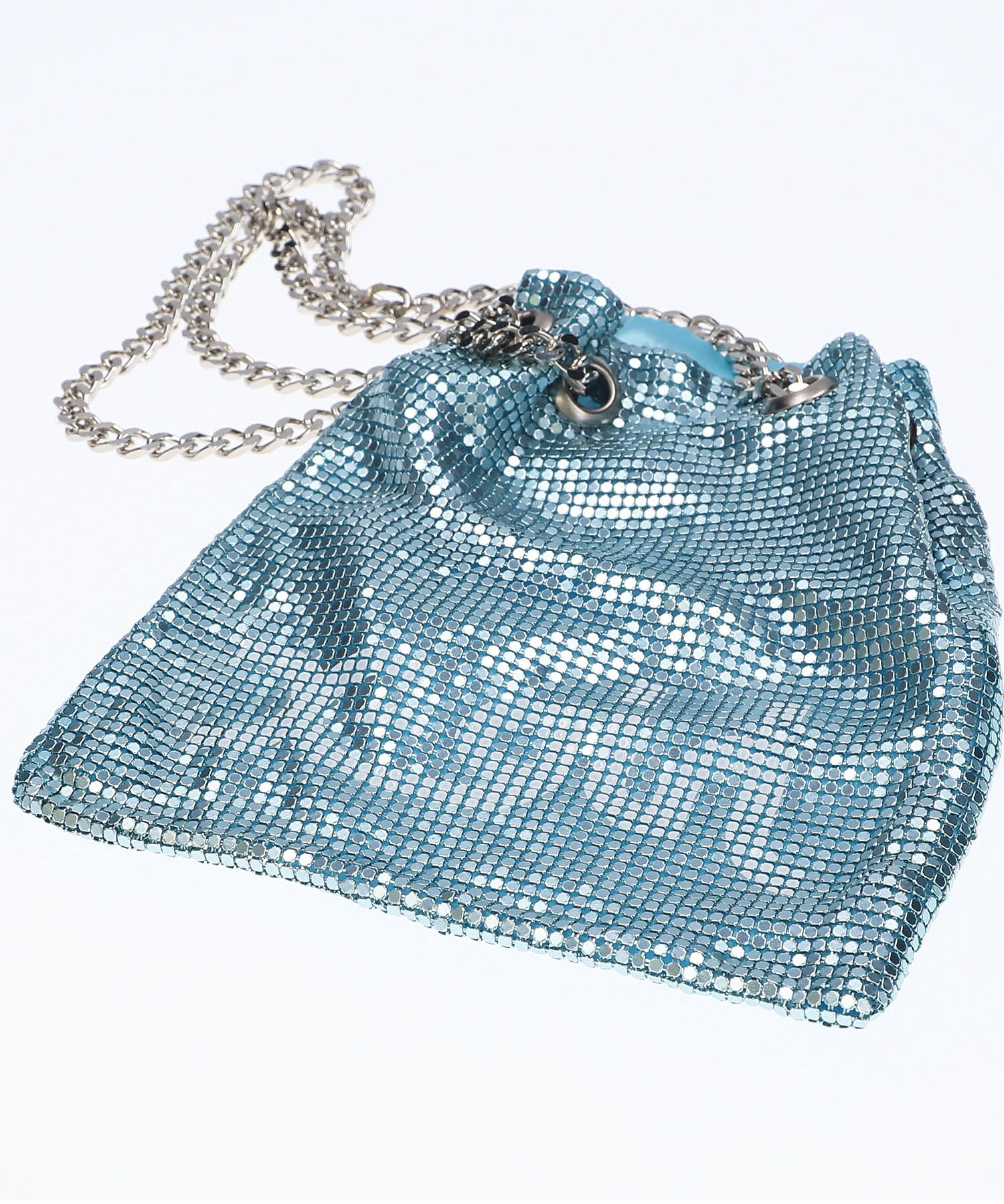 MILLS LOGO METAL MESH BAG X-girl