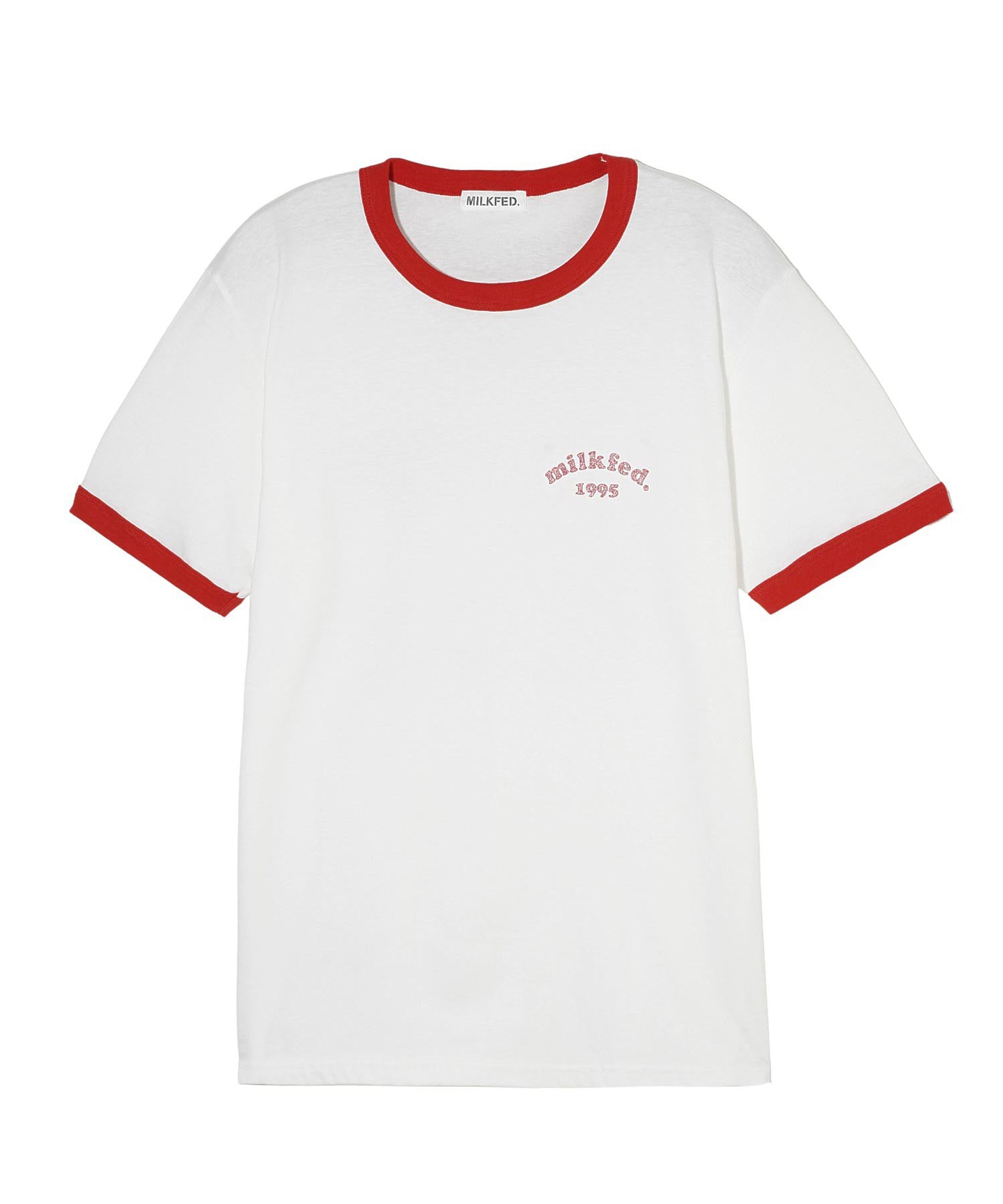 MILKFED. x PEANUTS RINGER S/S TEE