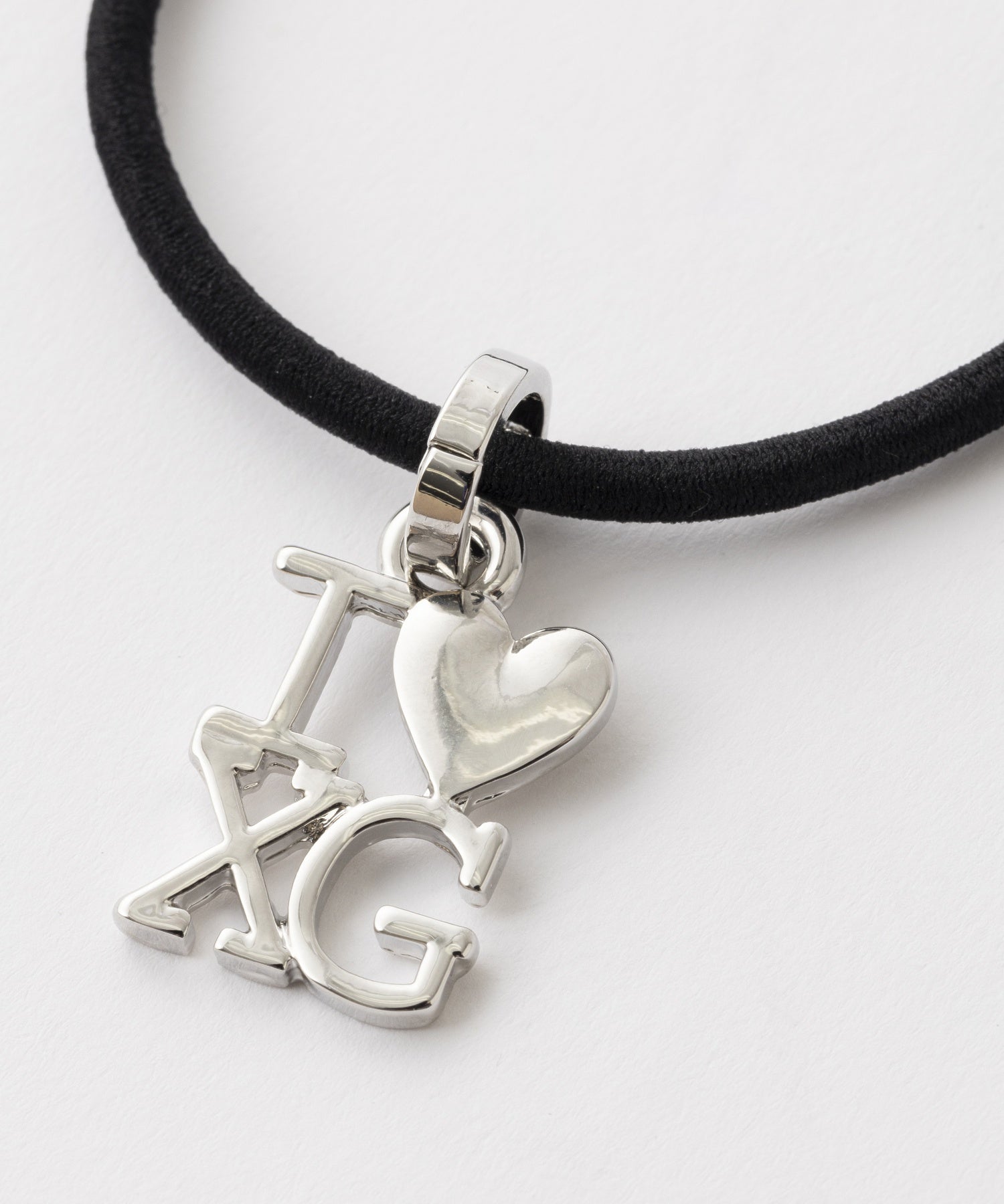 I LOVE XG LOGO HAIR TIE