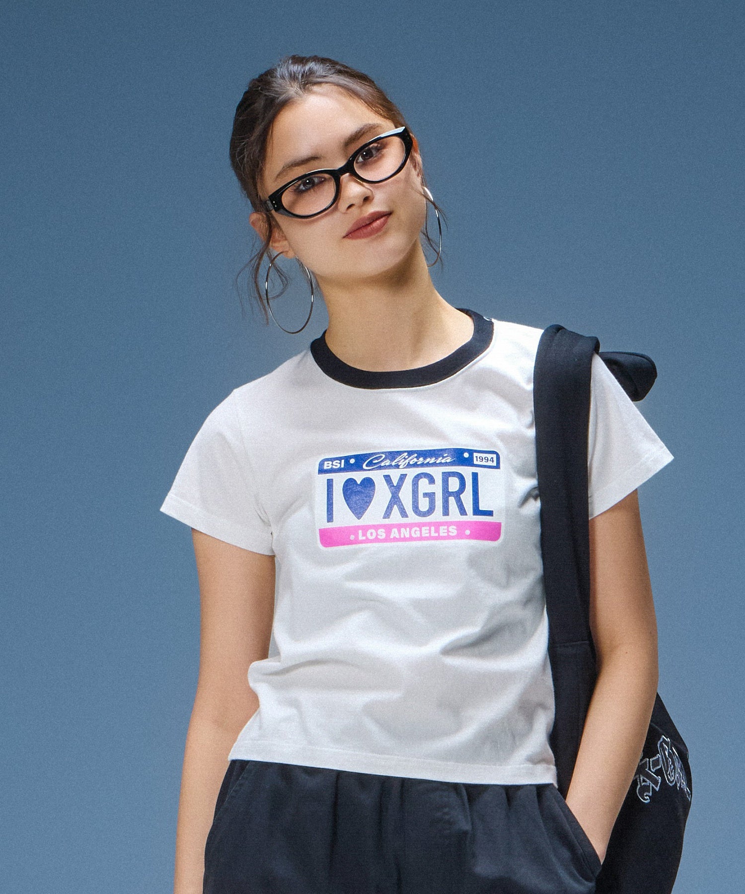 PLATE LOGO S/S BABY TEE