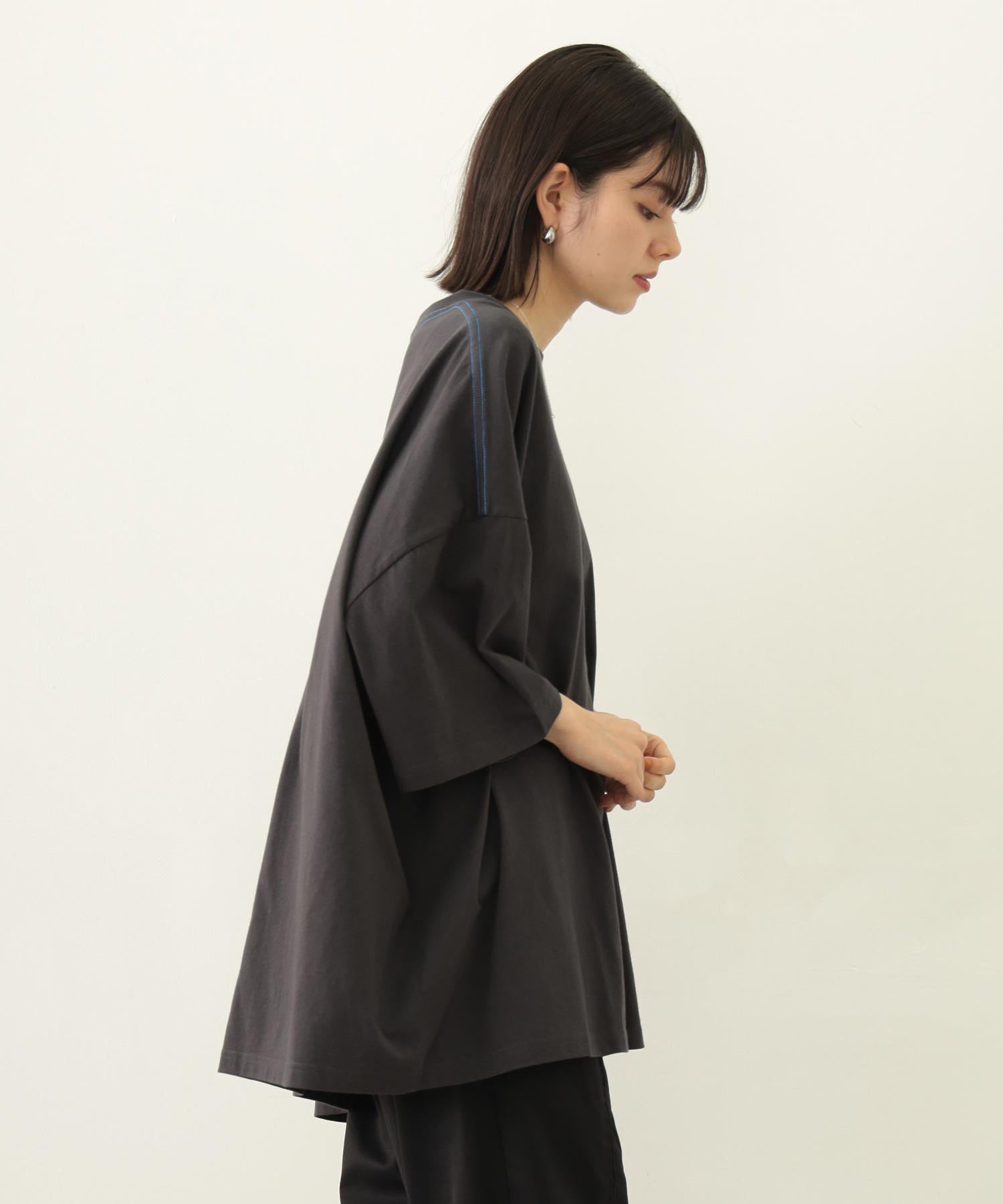 MILKFED. AT HEAVEN27 SUPER BIG S/S TOP