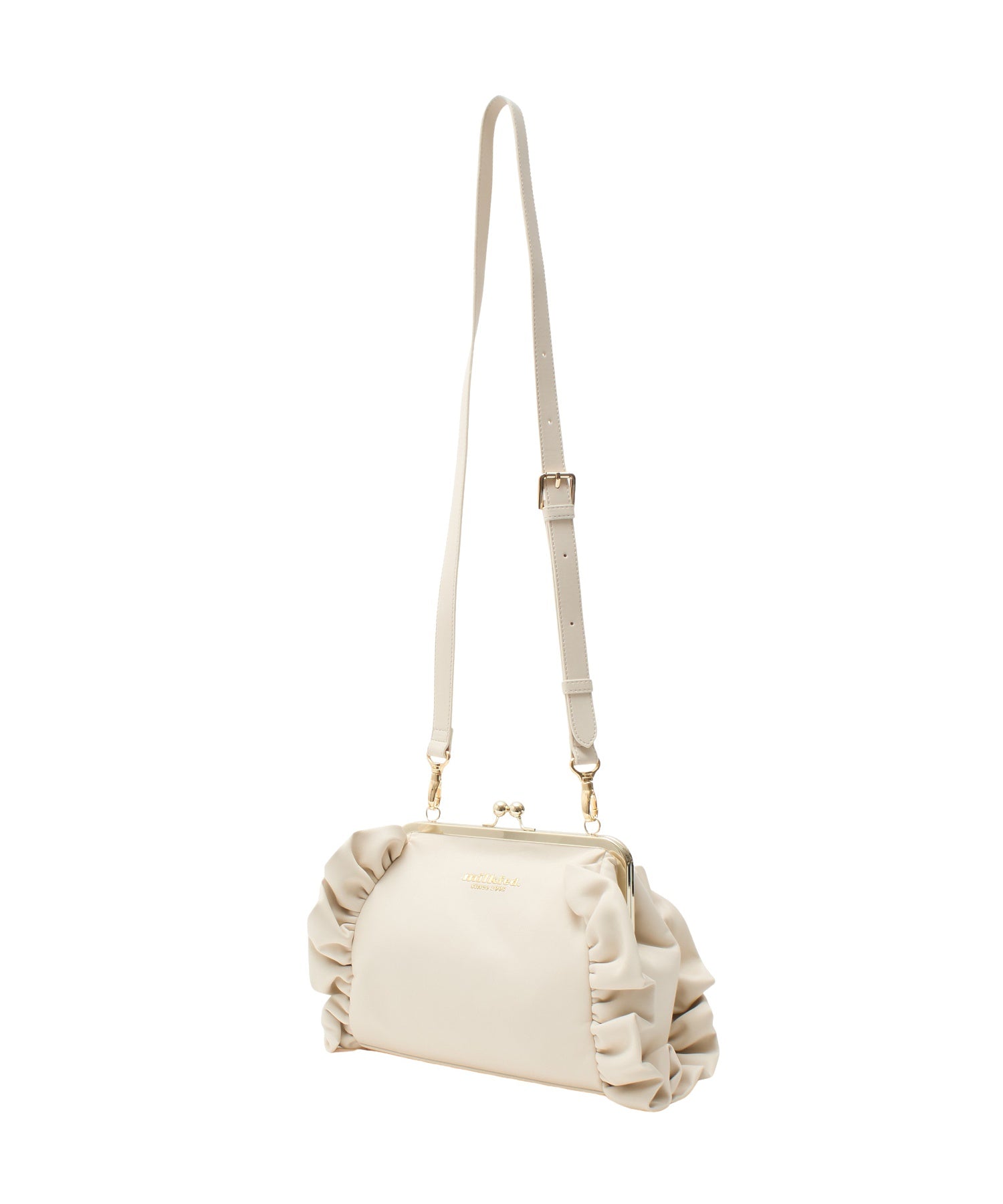KISS LOCK RUFFLE BAG