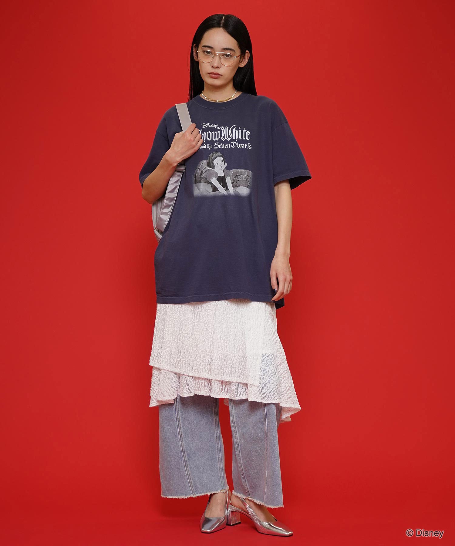 白雪姫/オーバーサイズTシャツ