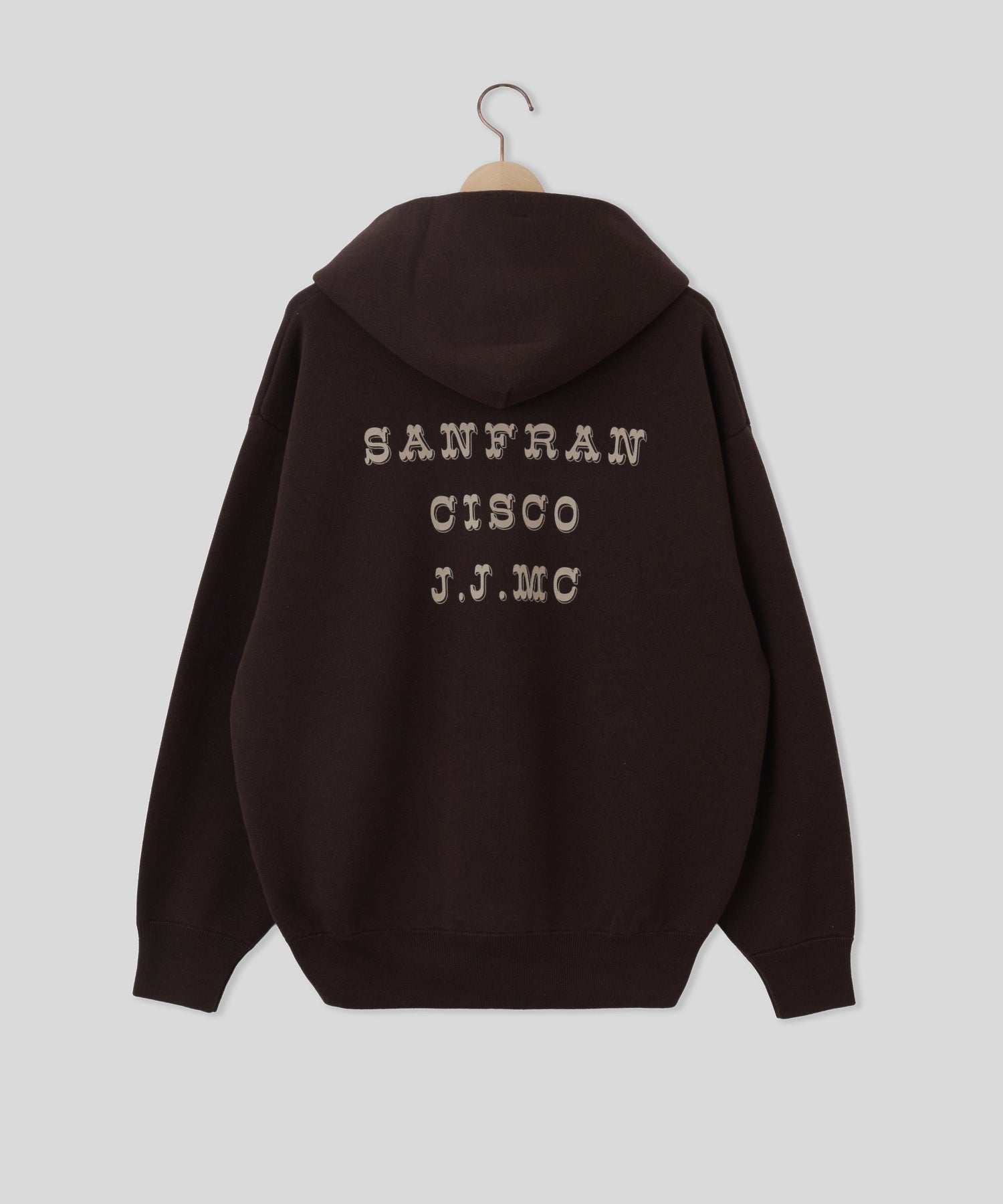 J.J.MERCER/ジェイジェイマーサー/KNIT ZIP HOODIE JME-26W104