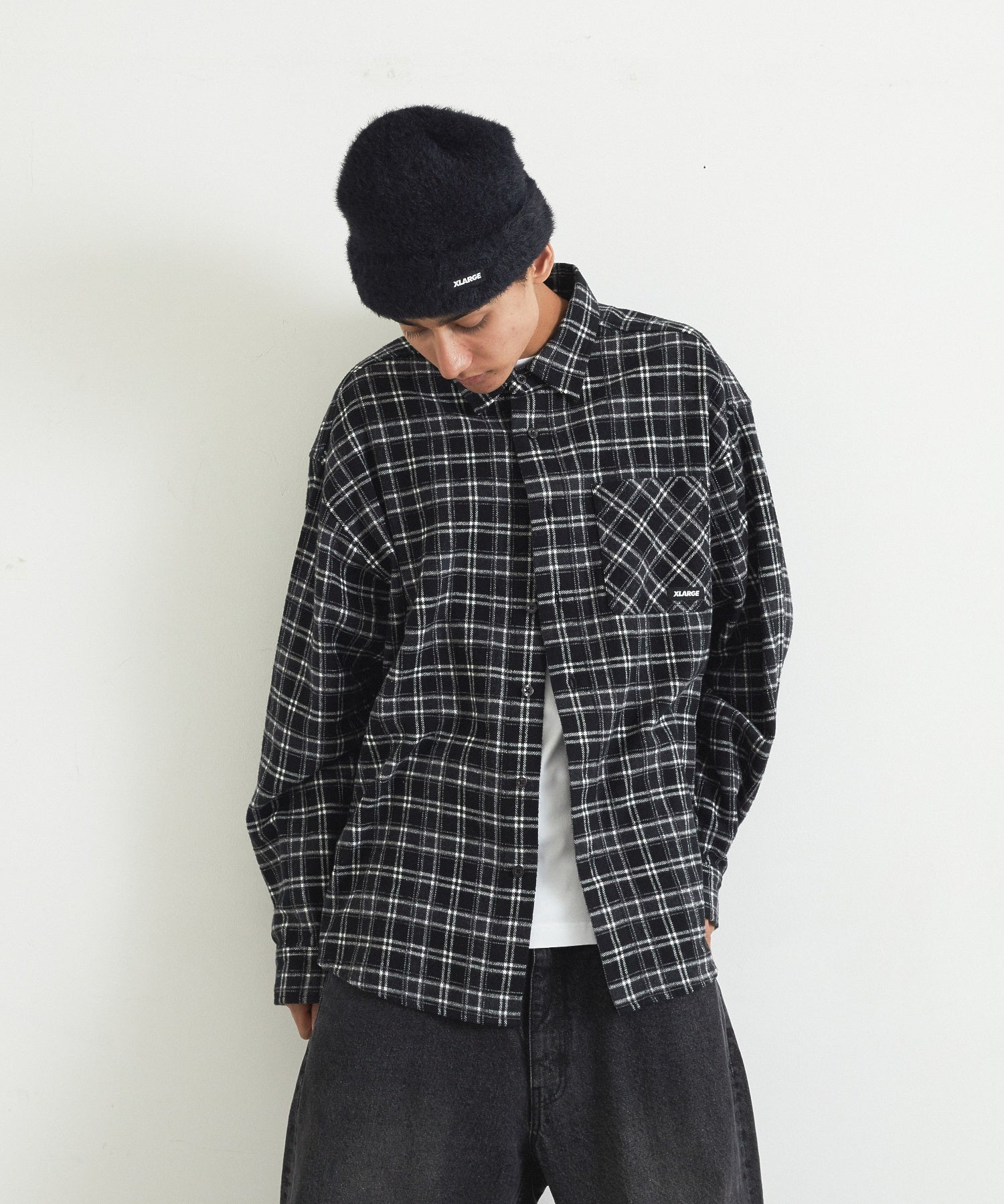 MODEL身長：183cm / 着用サイズ：Lサイズ
