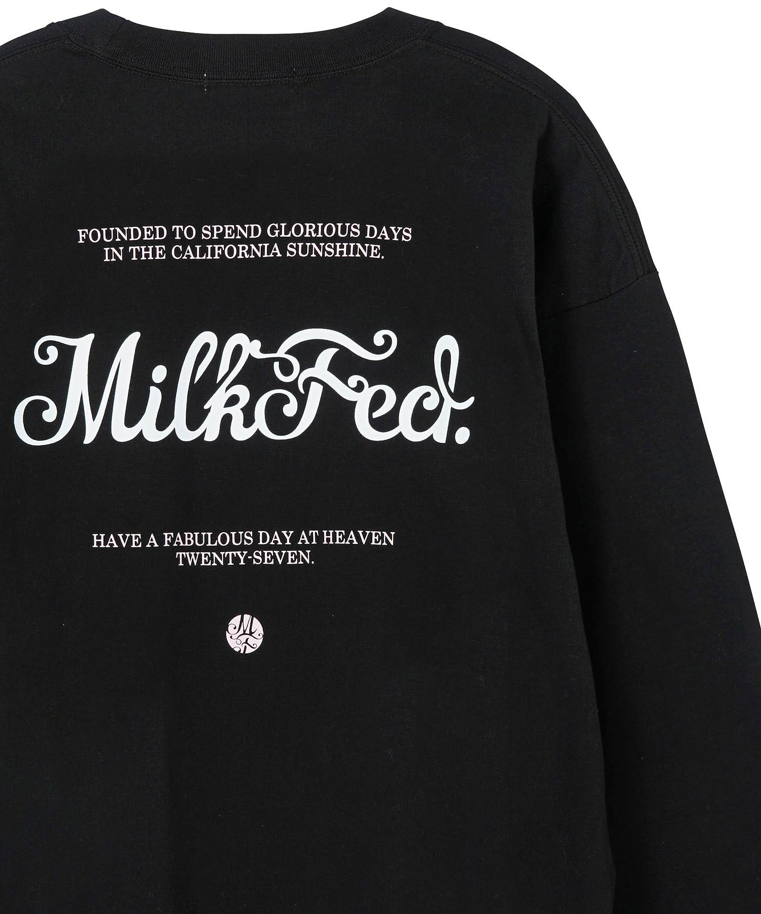 CURL LOGO WIDE L/S TEE MILKFED.