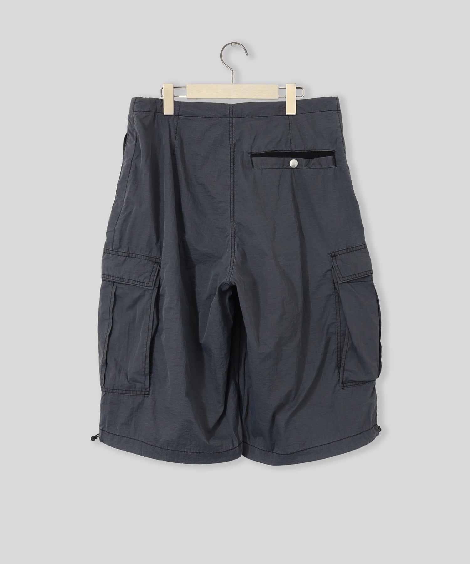 WILDTHINGS/ワイルドシングス/DOUBLE DYED NYLON CARGO SHORTS WT26011AD