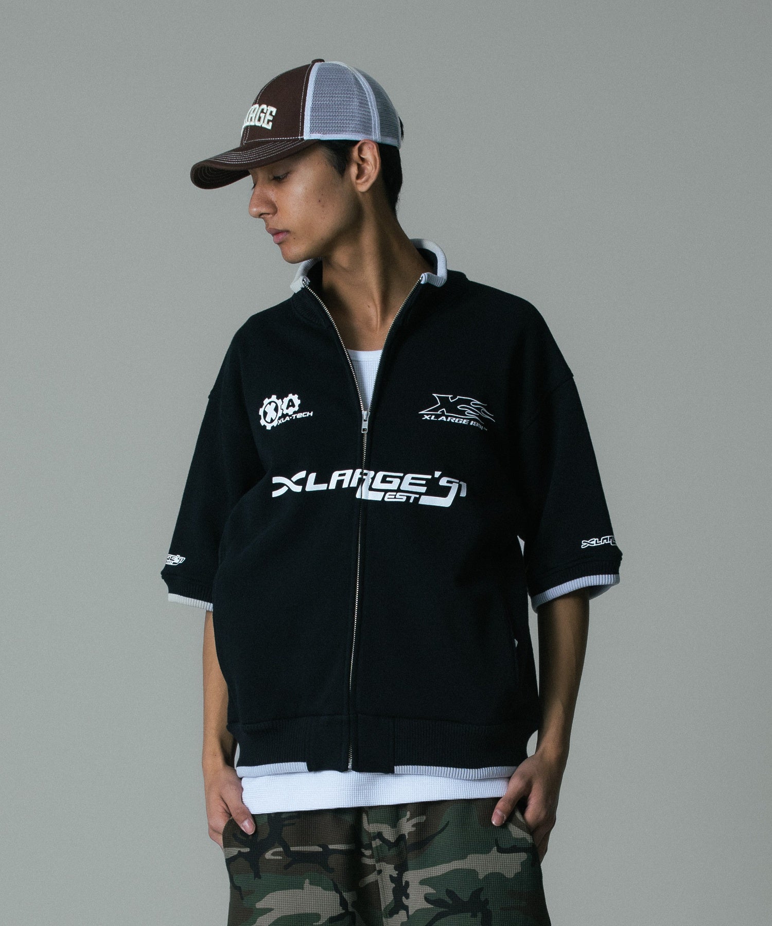 MODEL 身長183cm / 着用サイズ：Lサイズ