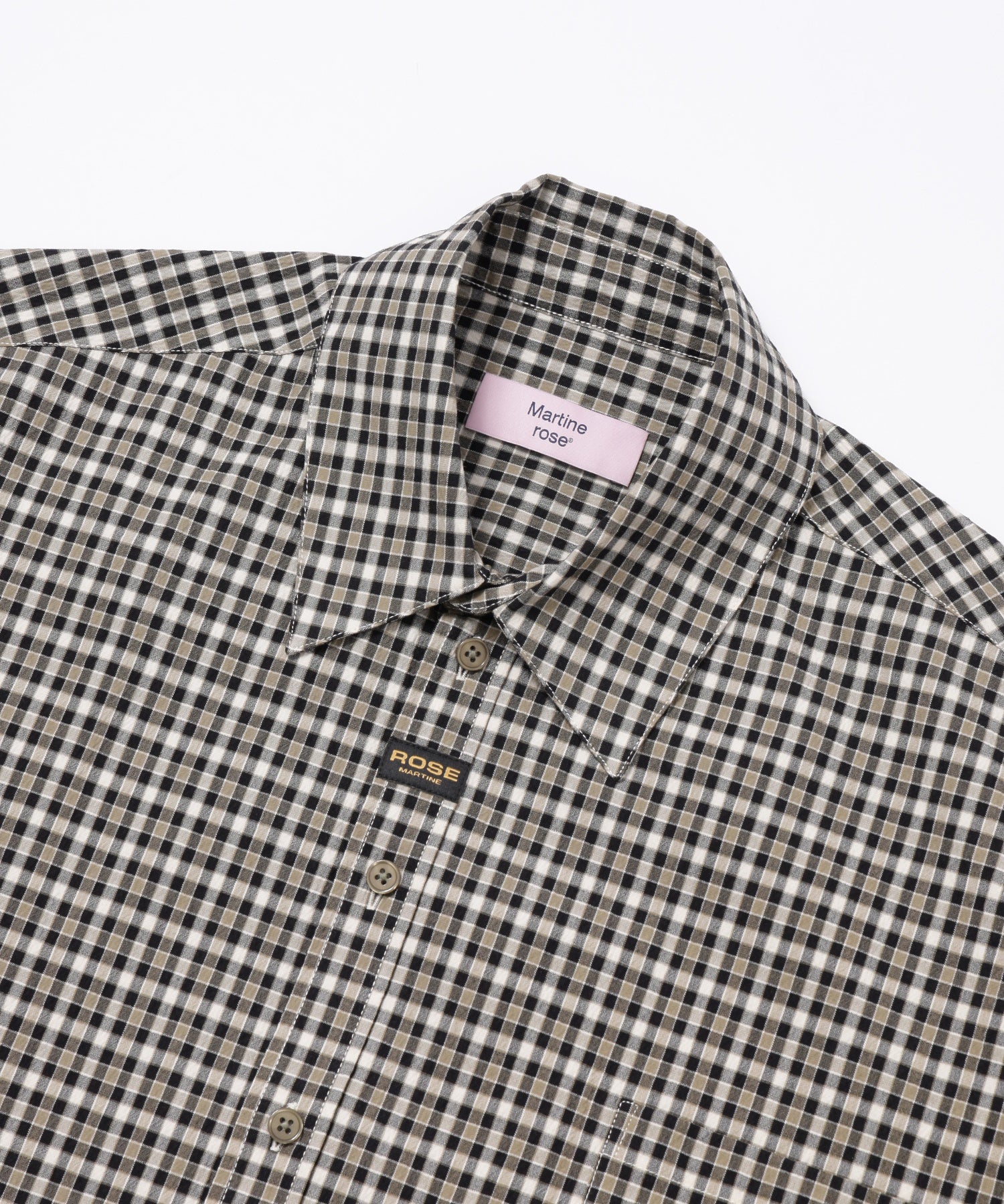 MARTINE ROSE/マーティン ローズ/S/S BOXY WRAP SHIRT 440WS41064