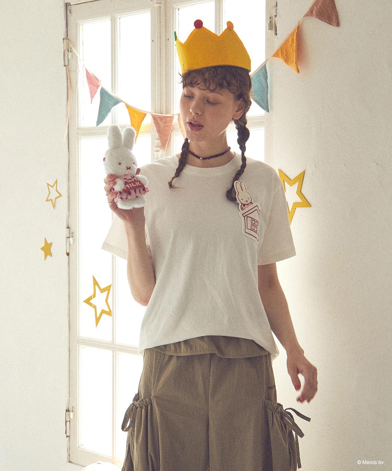 MILKFED. x MIFFY AND MELANIE S/S TEE
