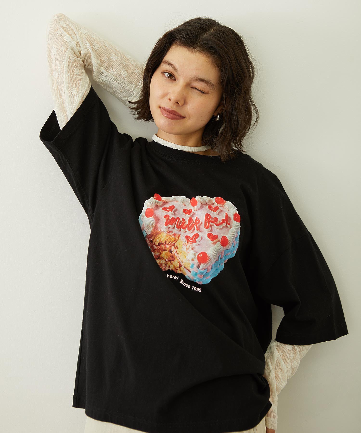 ANNIVERSARY CAKE WIDE S/S TEE