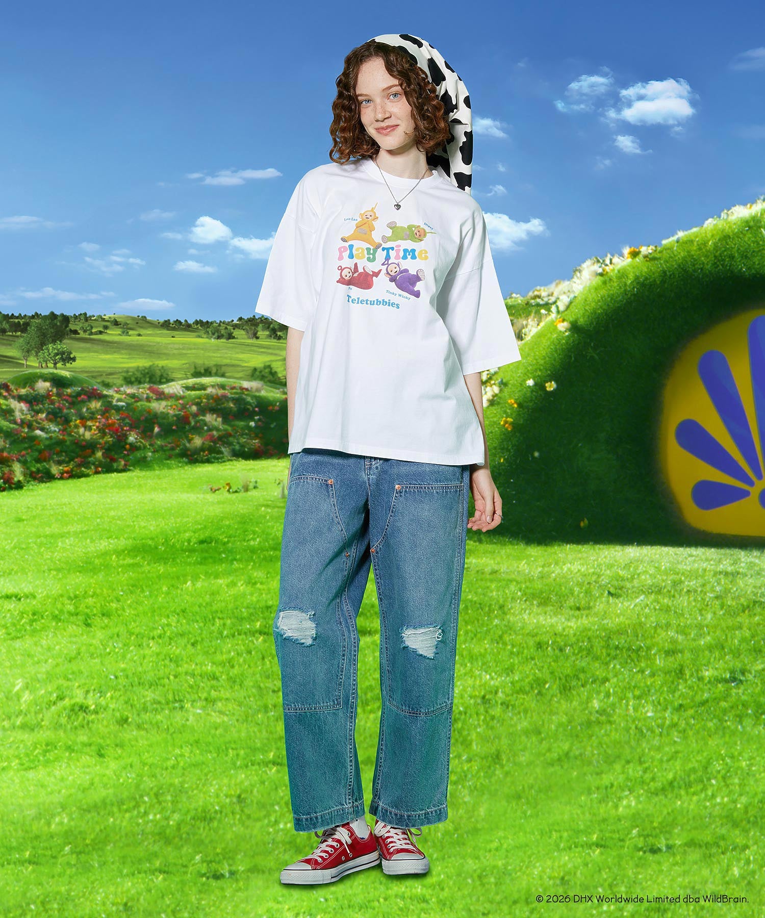 MILKFED. / TELETUBBIES PLAYTIME WIDE S/S TEE