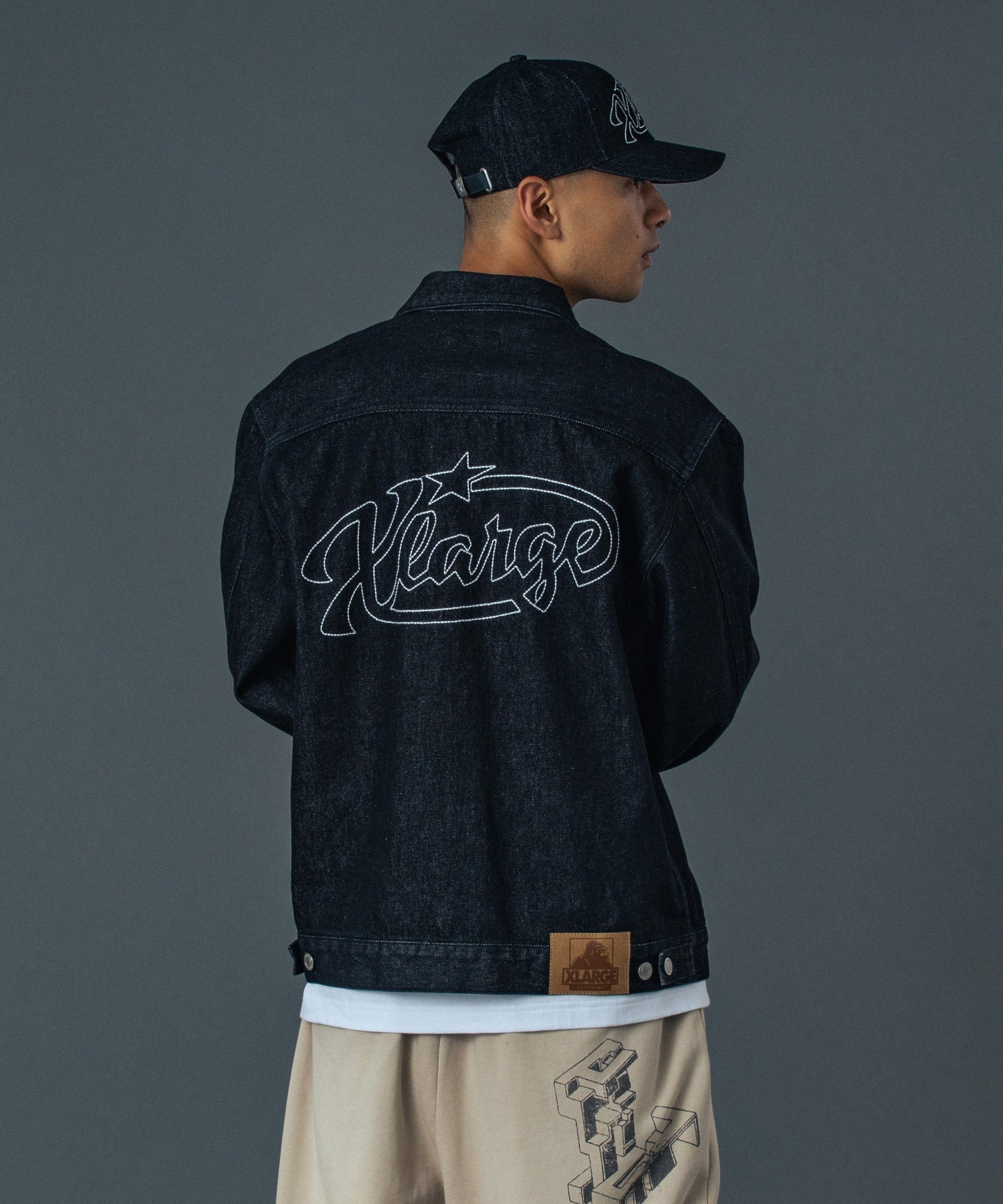 STAR LOGO DENIM JACKET
