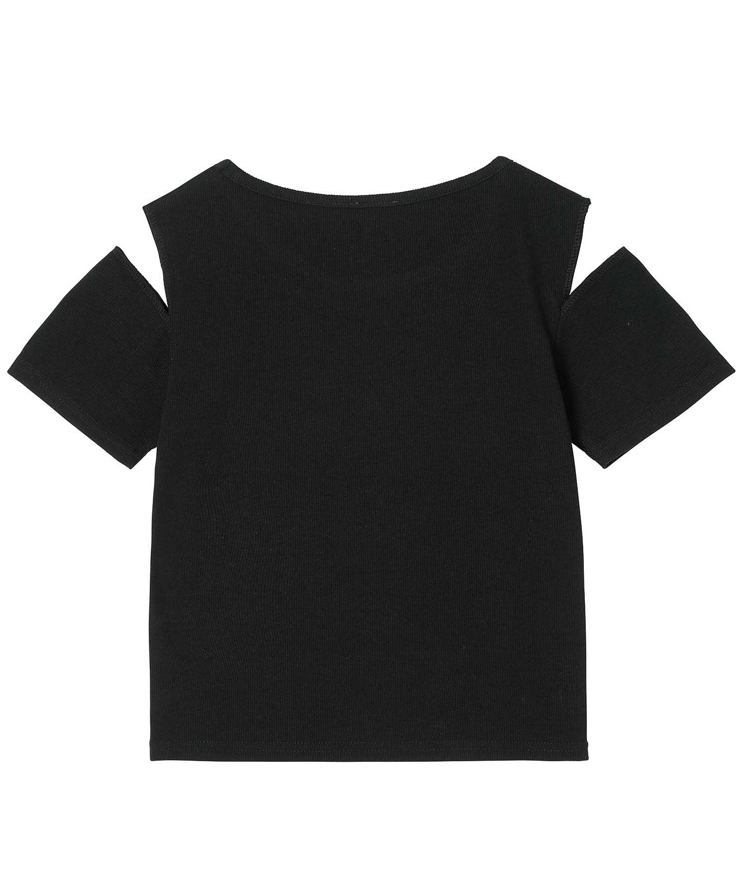 CUT OUT SHOULDER S/S TOP X-girl