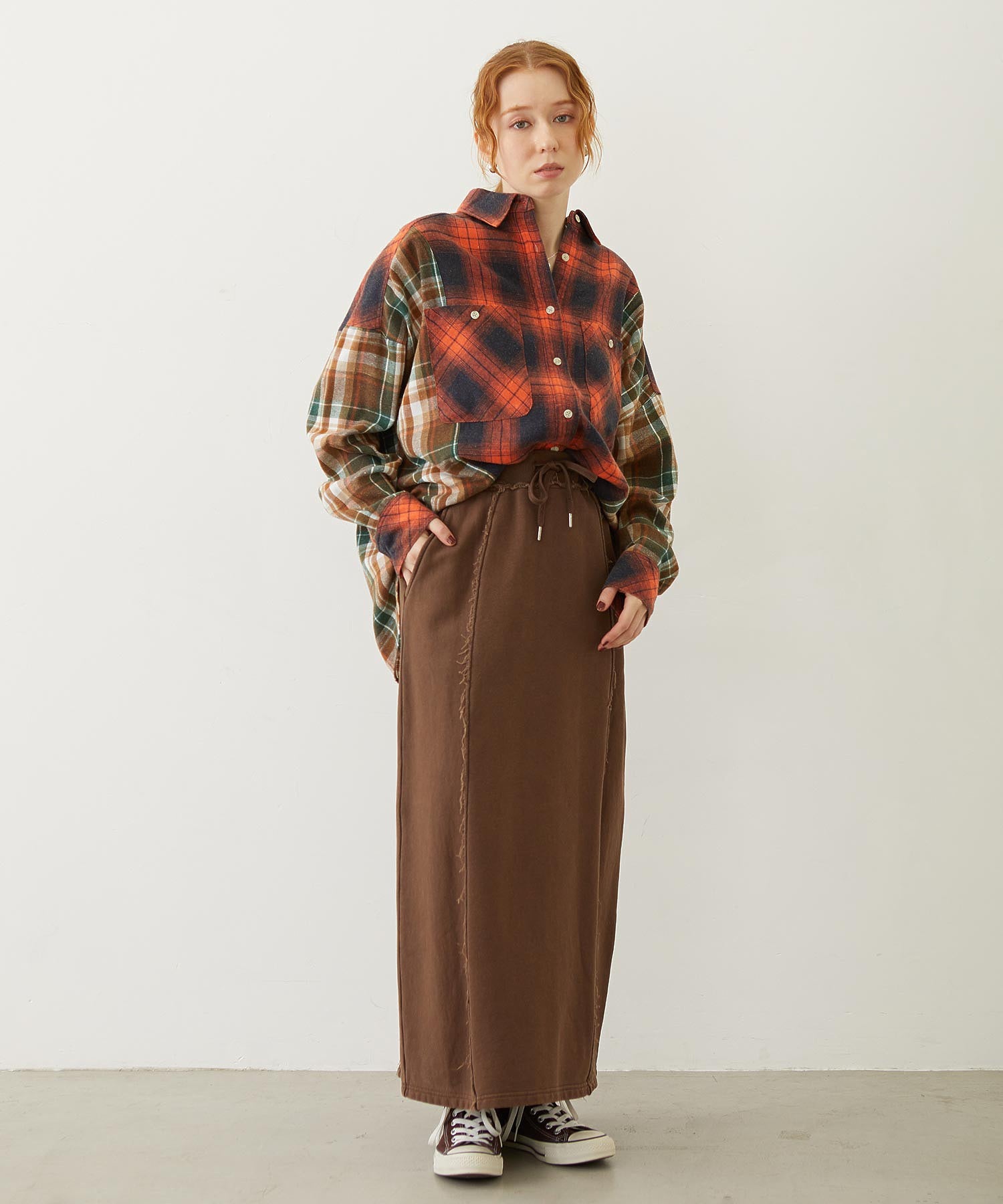 WASHED PANEL SHIRT