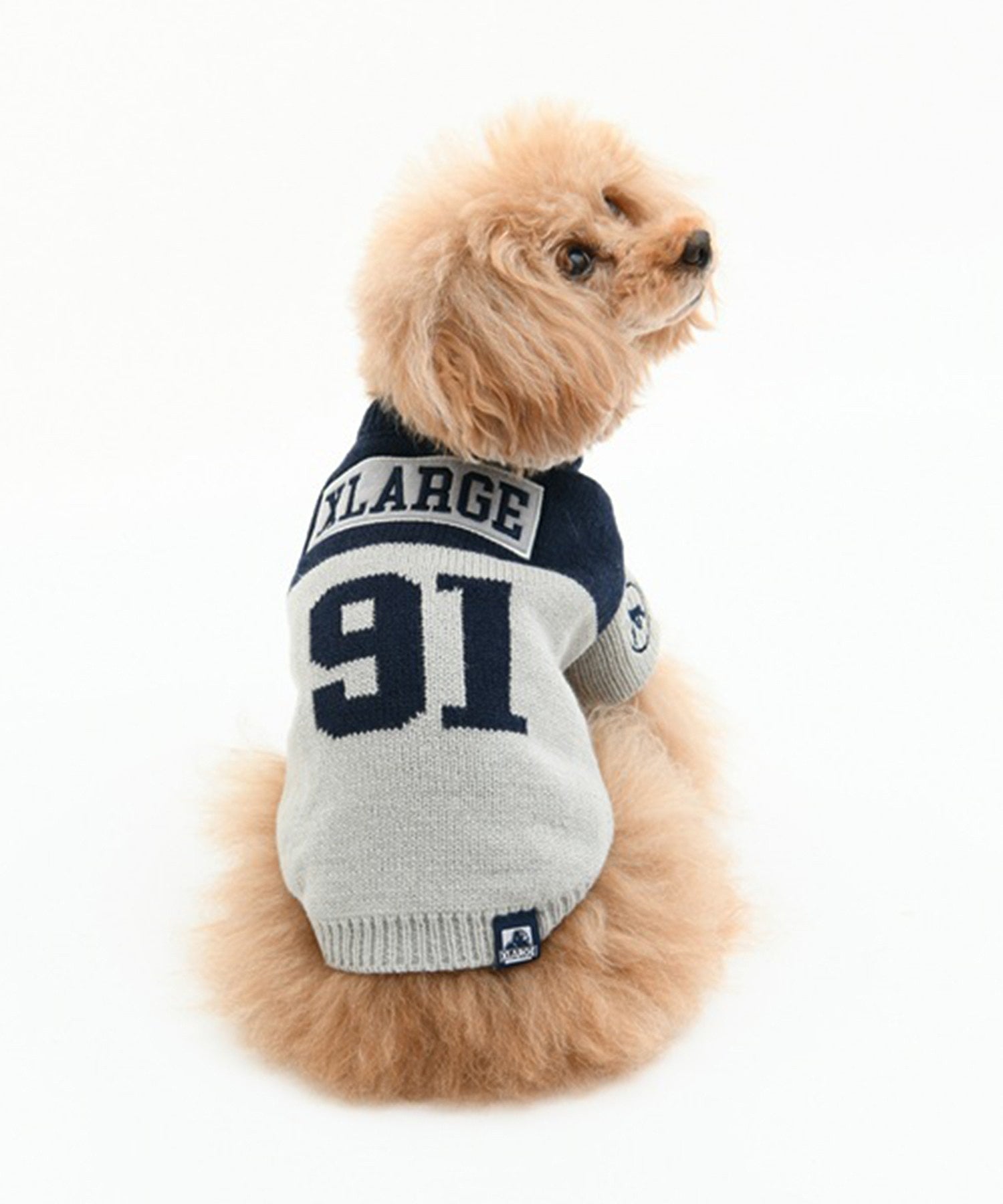 【XLARGE DOGWEAR】ナンバリングニット