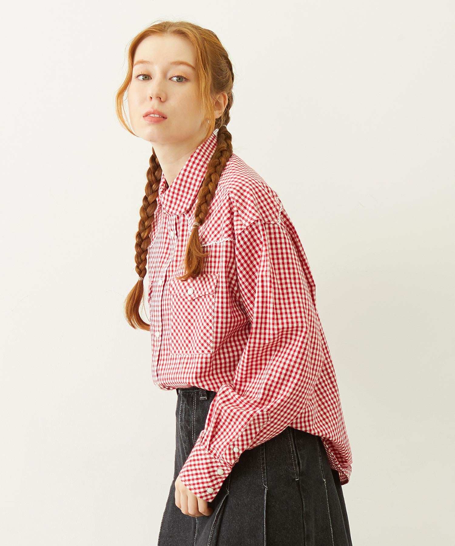 CHECKERED WESTERN SHIRT