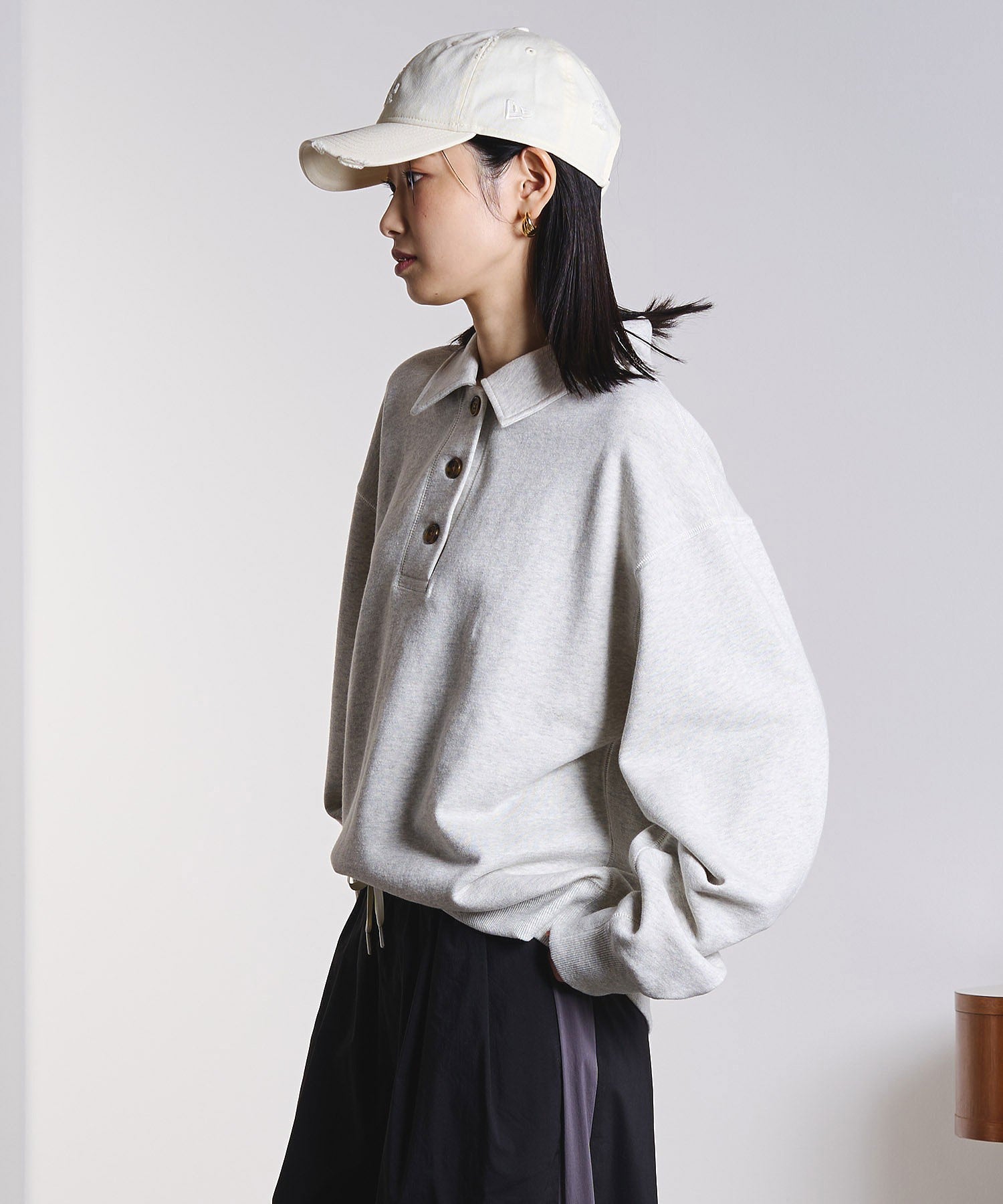 model:169cm 着用サイズ:ONE SIZE