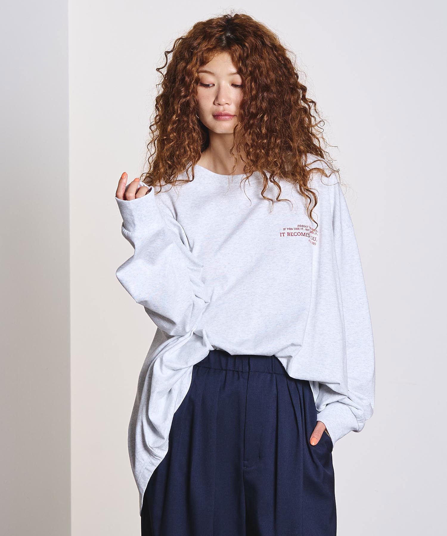 model:168cm 着用サイズ:ONE SIZE