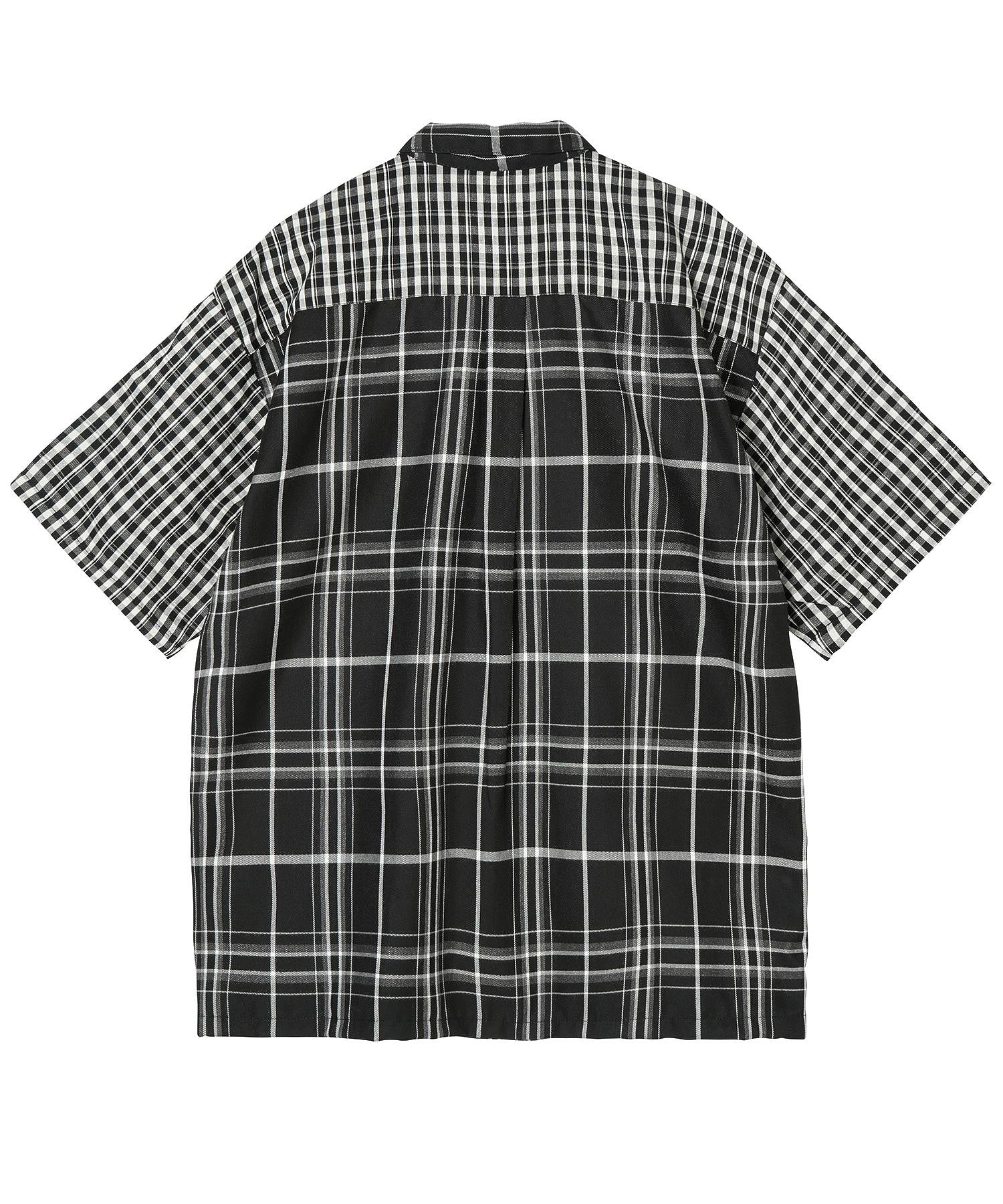 PLAID ZIP UP SHIRT X-girl