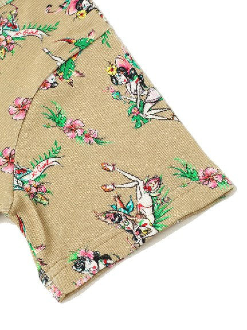 X-girl × FALINE ALOHA GIRL S/S DRESS