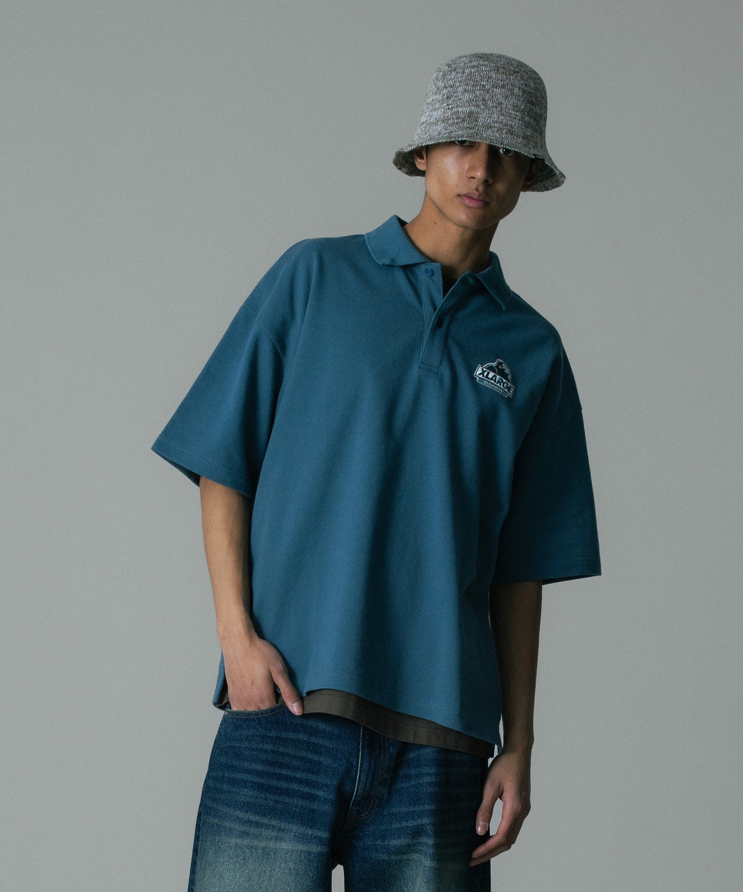 MODEL 身長183cm / 着用サイズ：Lサイズ